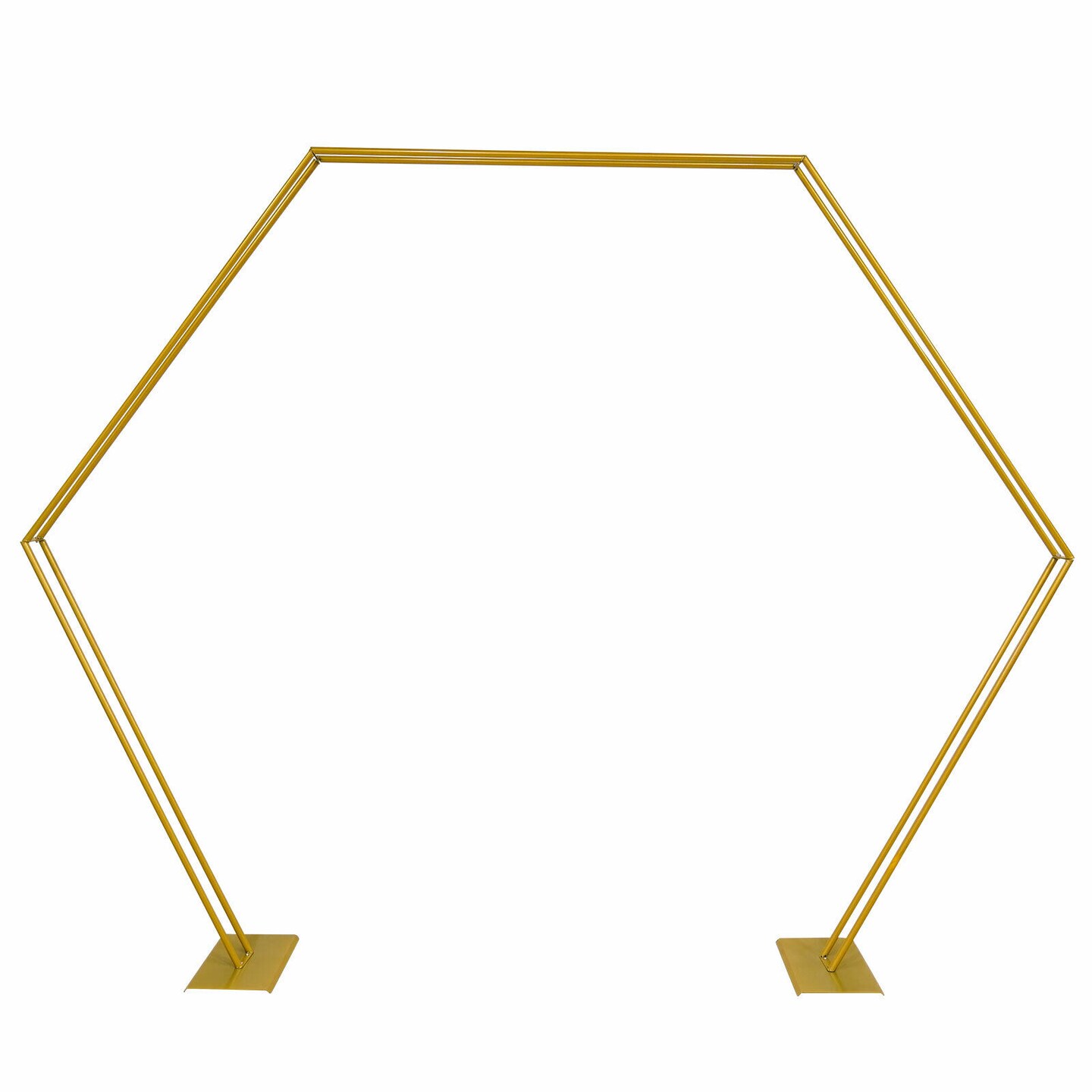 Kitcheniva Lightweight Metal Hexagon Arch Frame Backdrop Stand