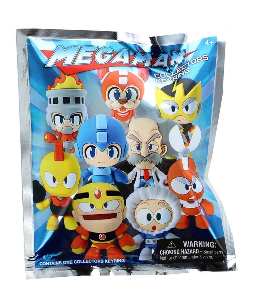 Mega Man&#xA0;3D Foam Figure Keychain - One Random