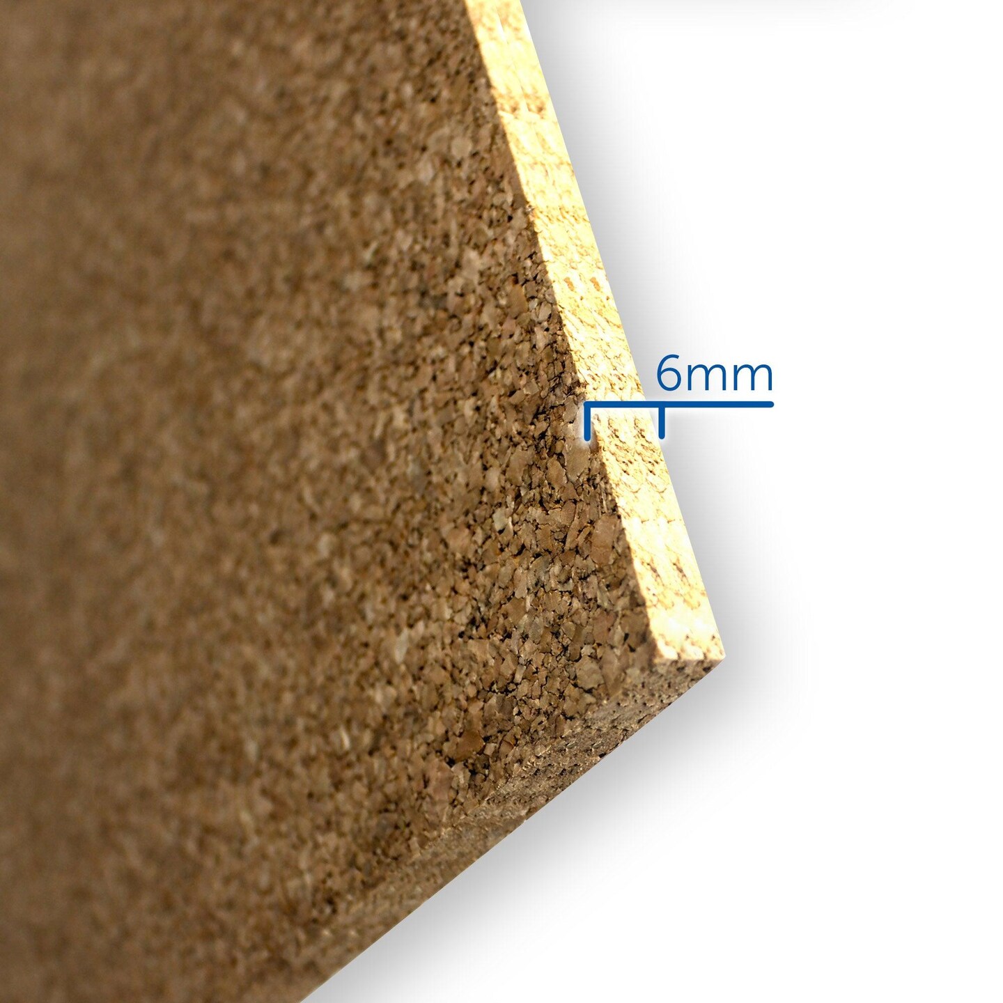 Cork Roll, 4&#x27; x 6&#x27;, 6mm Thick