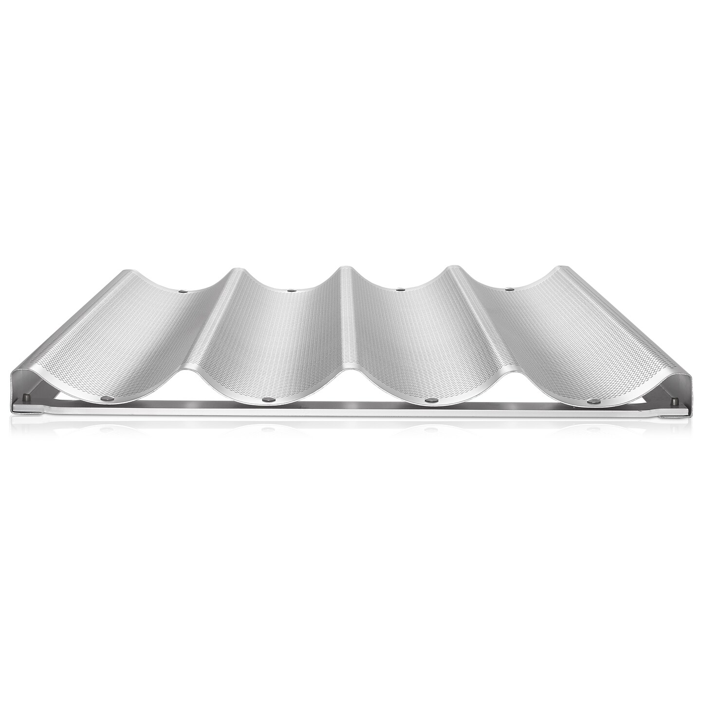 GRIDMANN 18&#x22; x 26&#x22; Commercial Aluminum Baguette Pan, Perforated French Bread Loaf Baking Pan