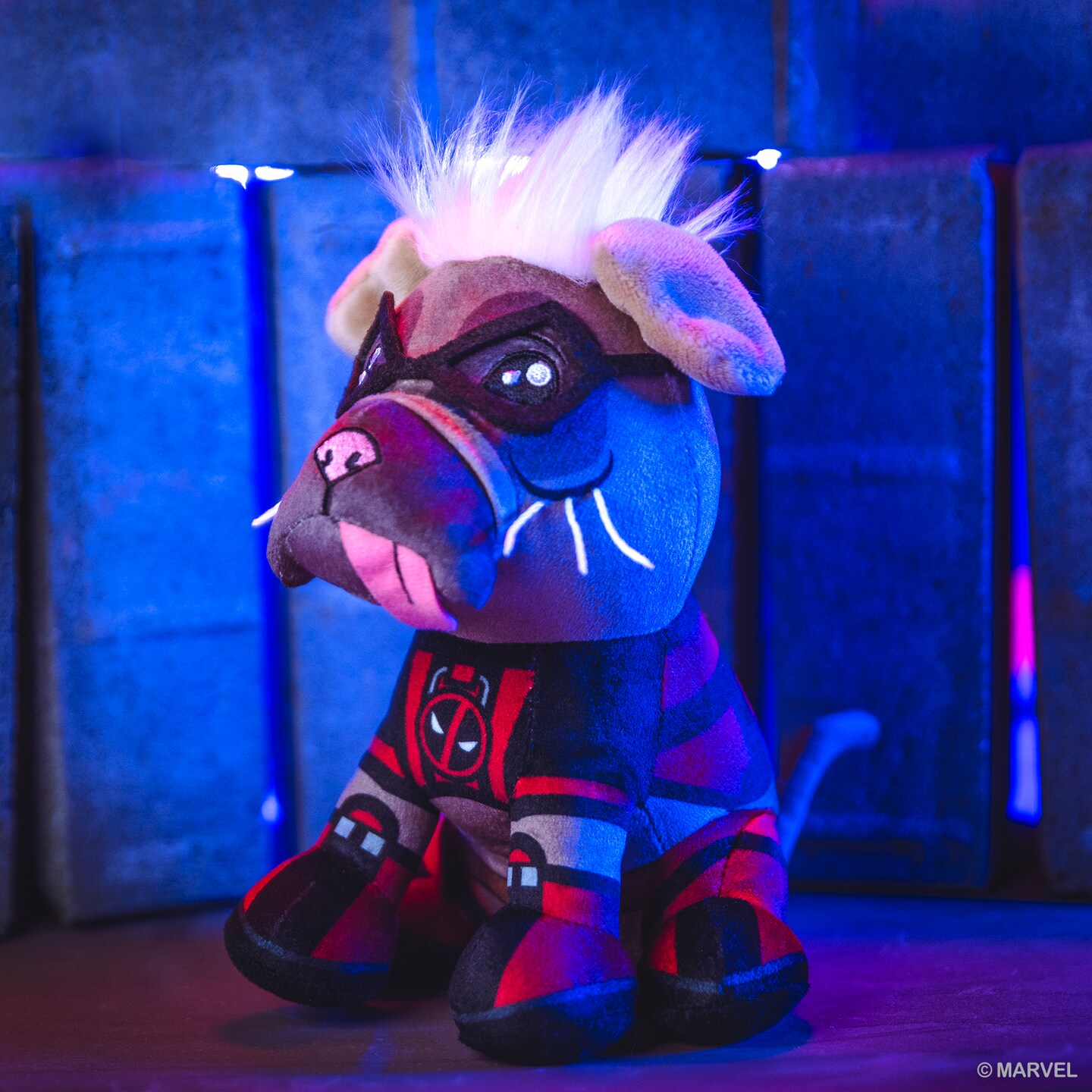 Bleacher Creatures Marvel Deadpool 3 Dogpool 8&#x22; Kuricha Plush