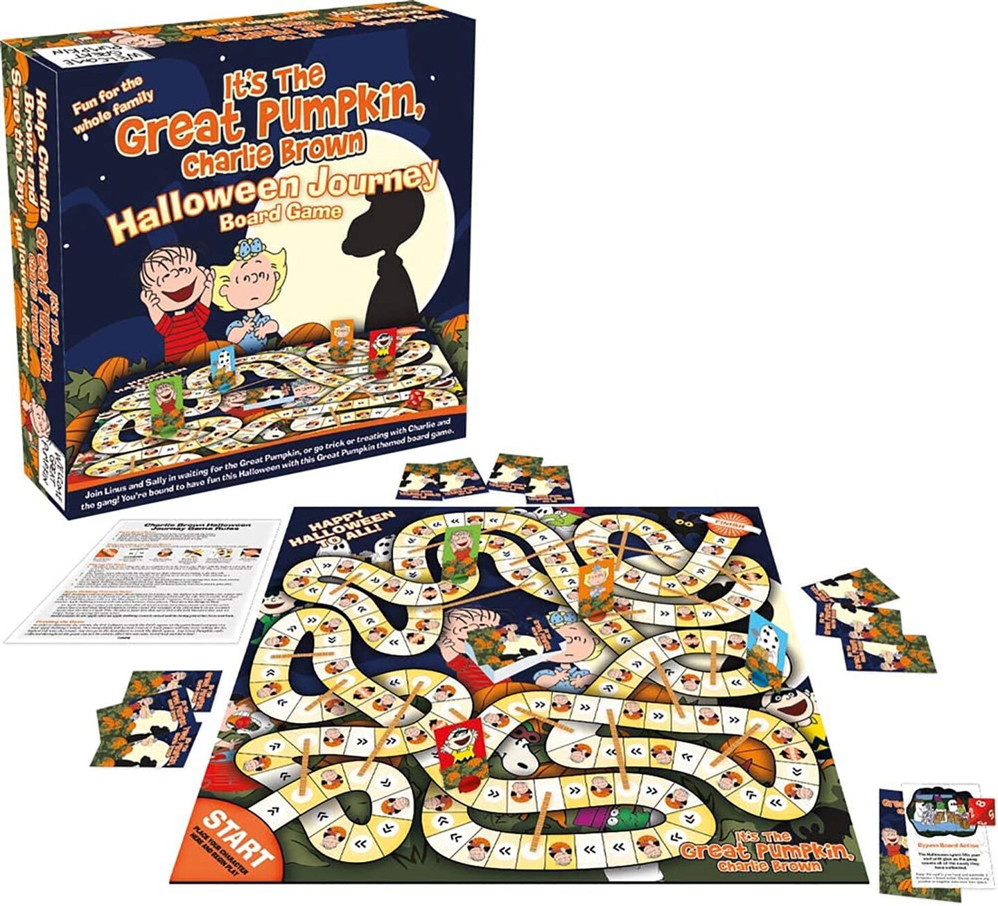 Peanuts Great Pumpkin Family Board Game