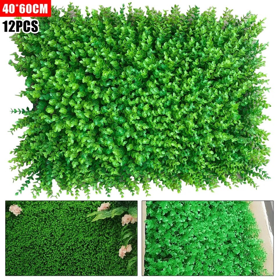 12x Artificial Plant Panels