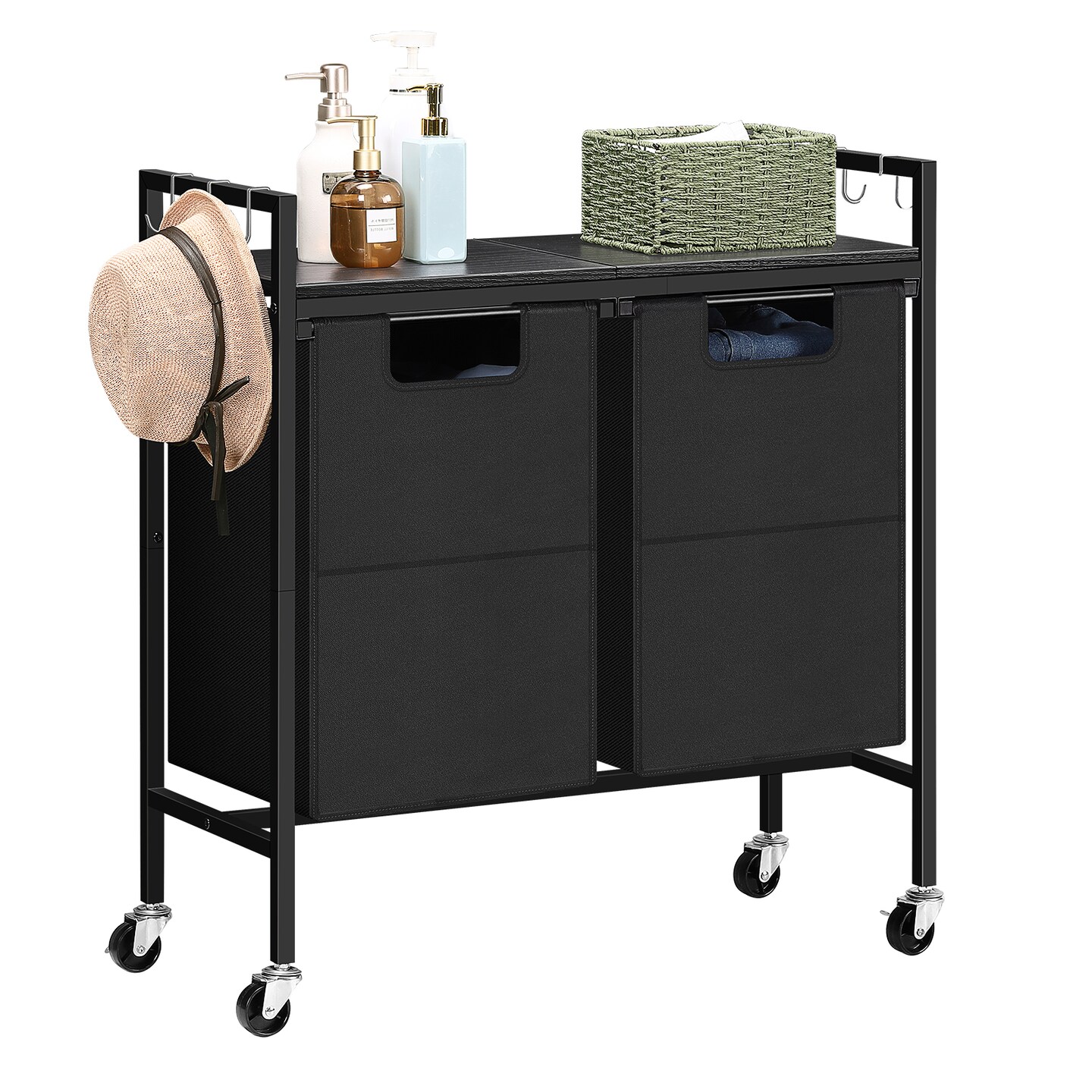 Double Laundry Hamper Laundry Basket