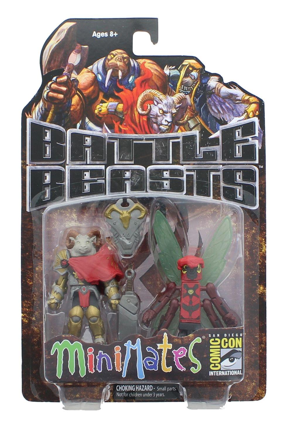 Battle Beasts Exclusive Minimates 2 Pack - Vorin &#x26; Zik