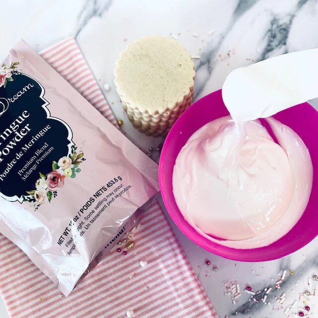 Genie&#x27;s Dream Premium Meringue Powder 16 oz. resealable poly pouch 1 pound