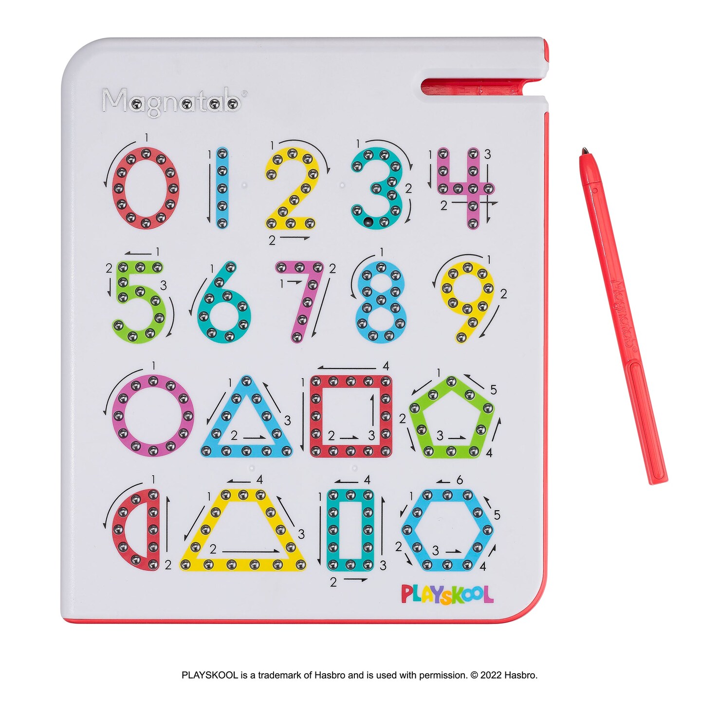 0-9 Numbers &#x26; Shapes Magnatab&#xAE;