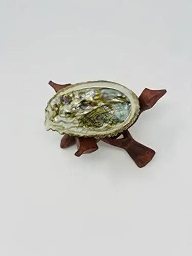 Bholi Sage Plus Sage Smudge Kit with White California Sage 2 Palo Santo Sticks Abalone Shell Bowl &#x26; Wooden Stand Great for Starters and Home Cleansing