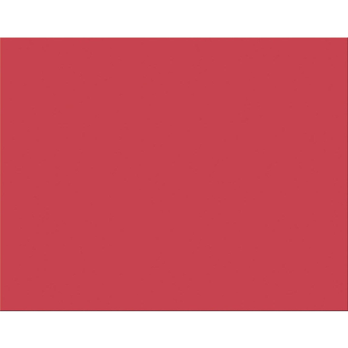 4-Ply Railroad Board, Red, 22&#x22; x 28&#x22;, 25 Sheets