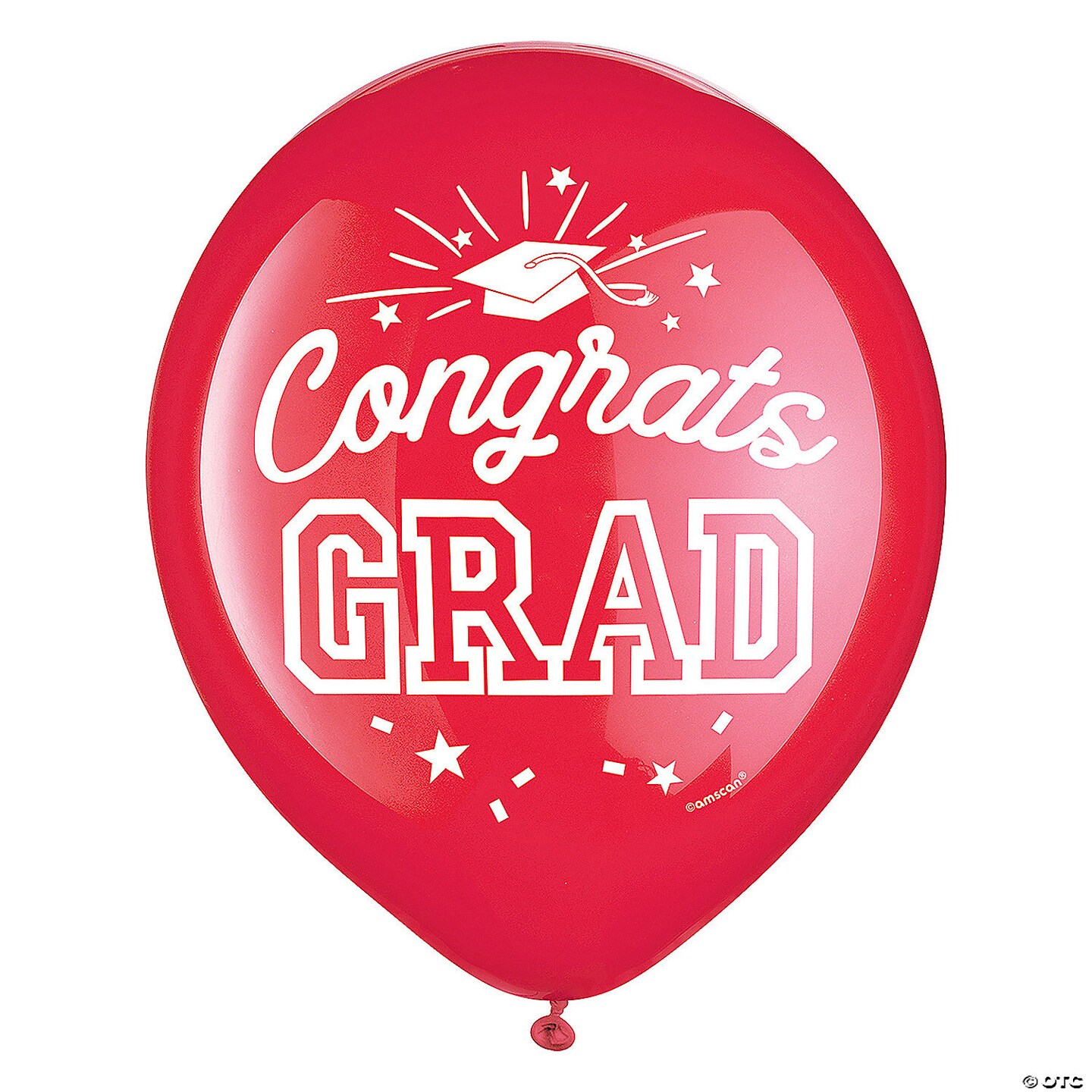 Congrats Grad 12" Latex Balloons | MINA®