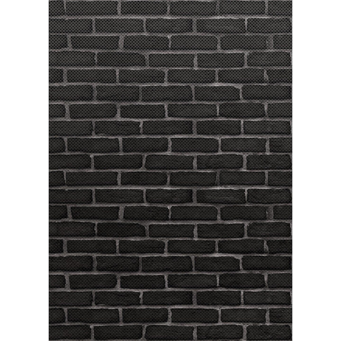 Black Brick Better Than Paper Bulletin Board Roll, 4&#x27; x 12&#x27;, Pack of 4