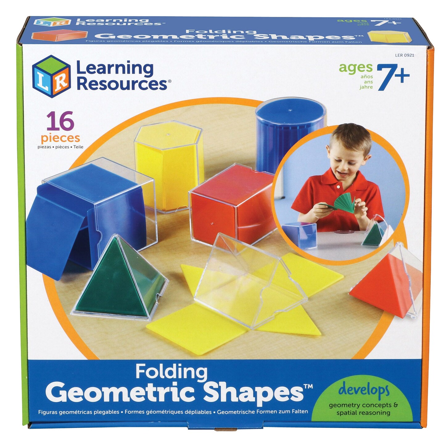 Folding Geometric Shapes&#x2122;, Pack of 16