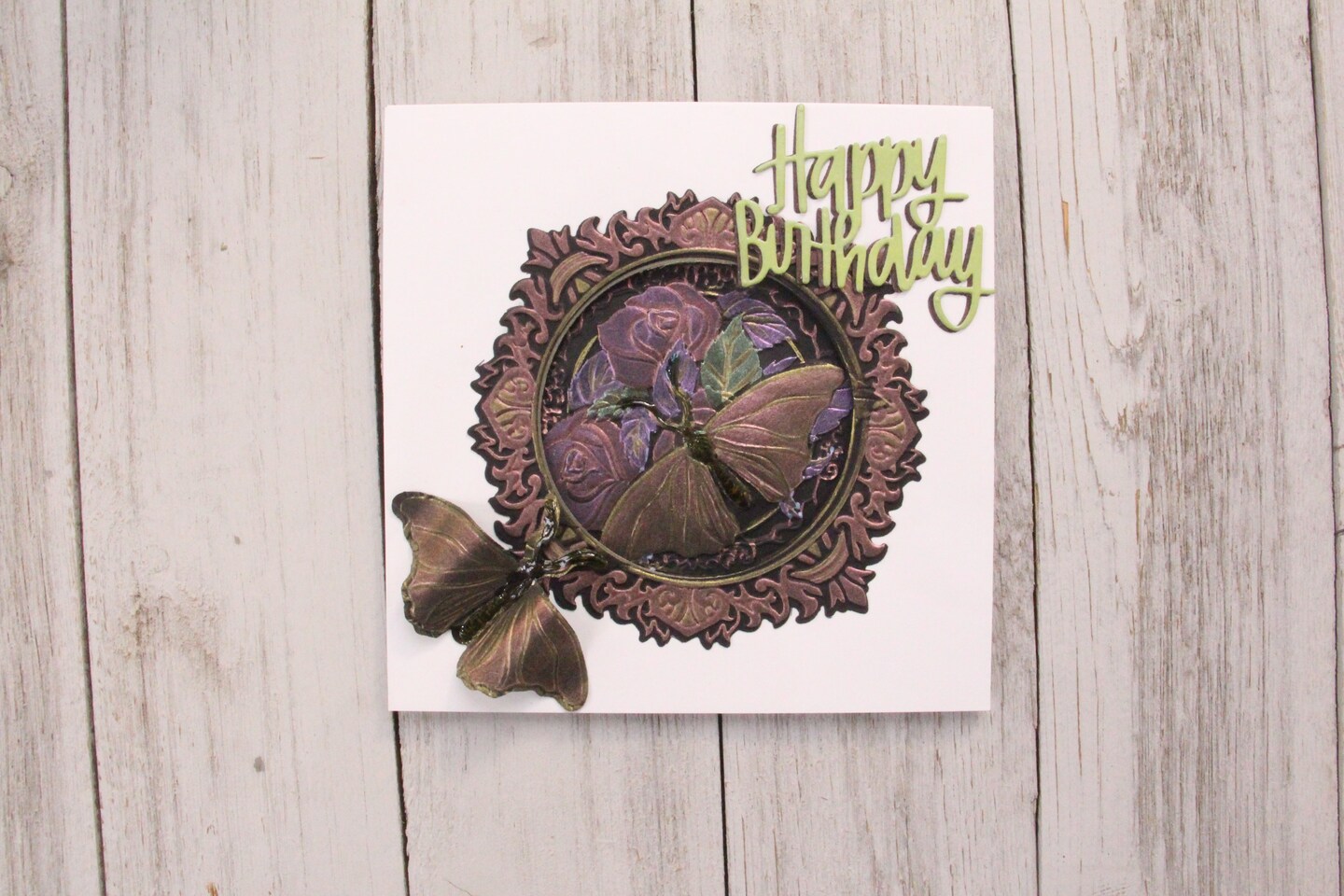 Lisa Horton --That Craft Place Lisa Horton Crafts Butterfly Rose Frame ...