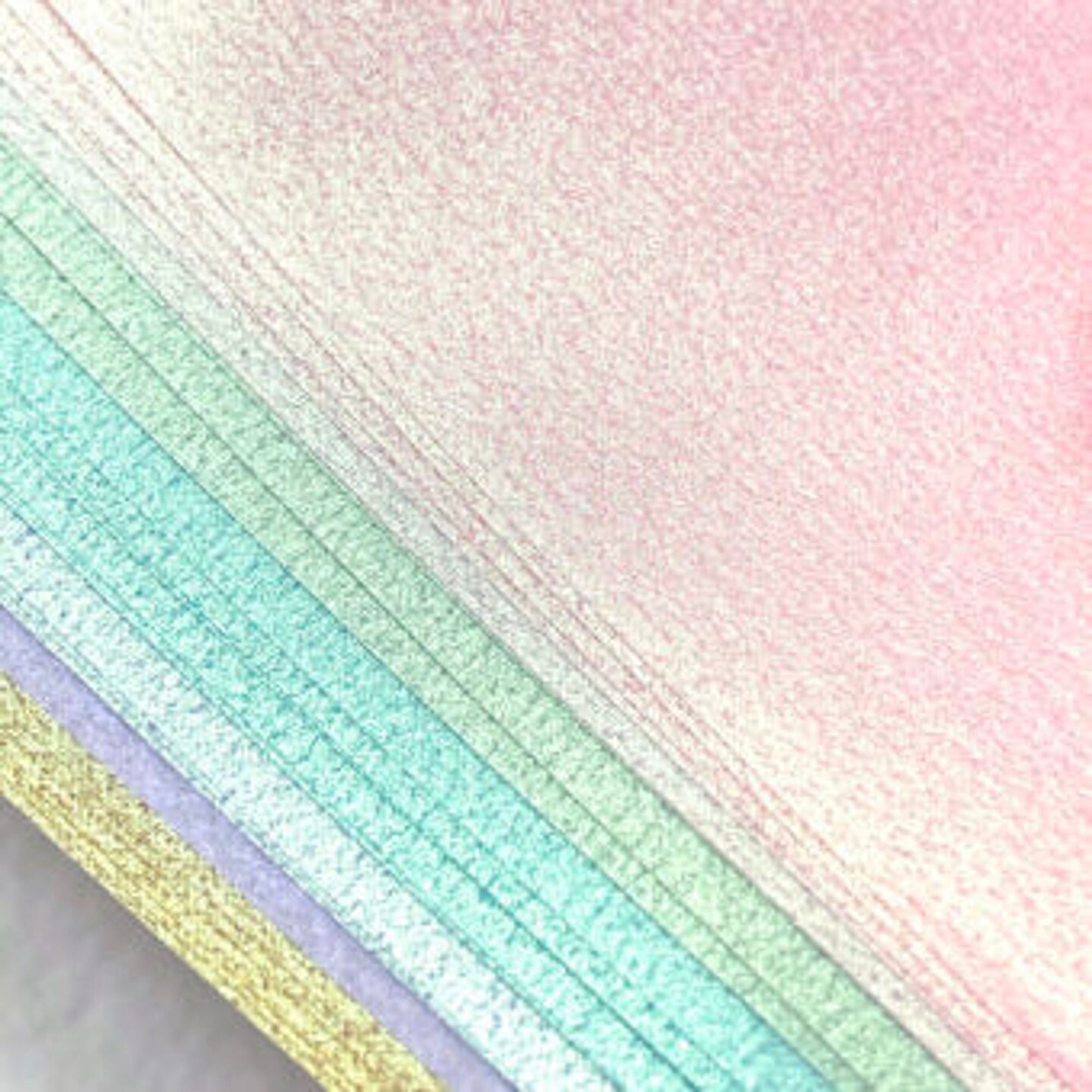 Et Cetera Papers Shimmer Vellum 6x6 - Spring Assortment - 10 Sheets(2 each of 5 colors)