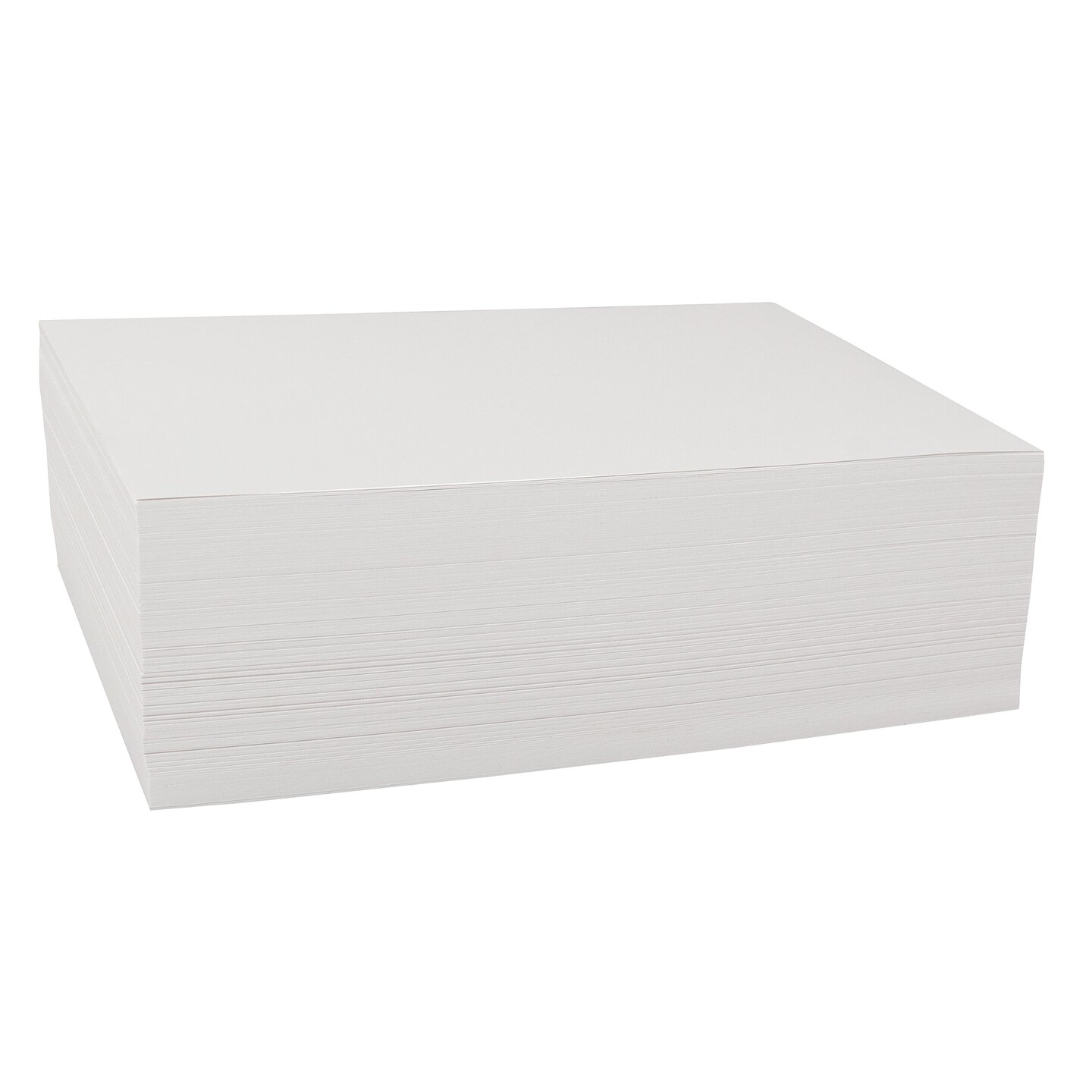 Drawing Paper, White, Medium Weight, 50lb., 6&#x22; x 9&#x22;, 500 Sheets