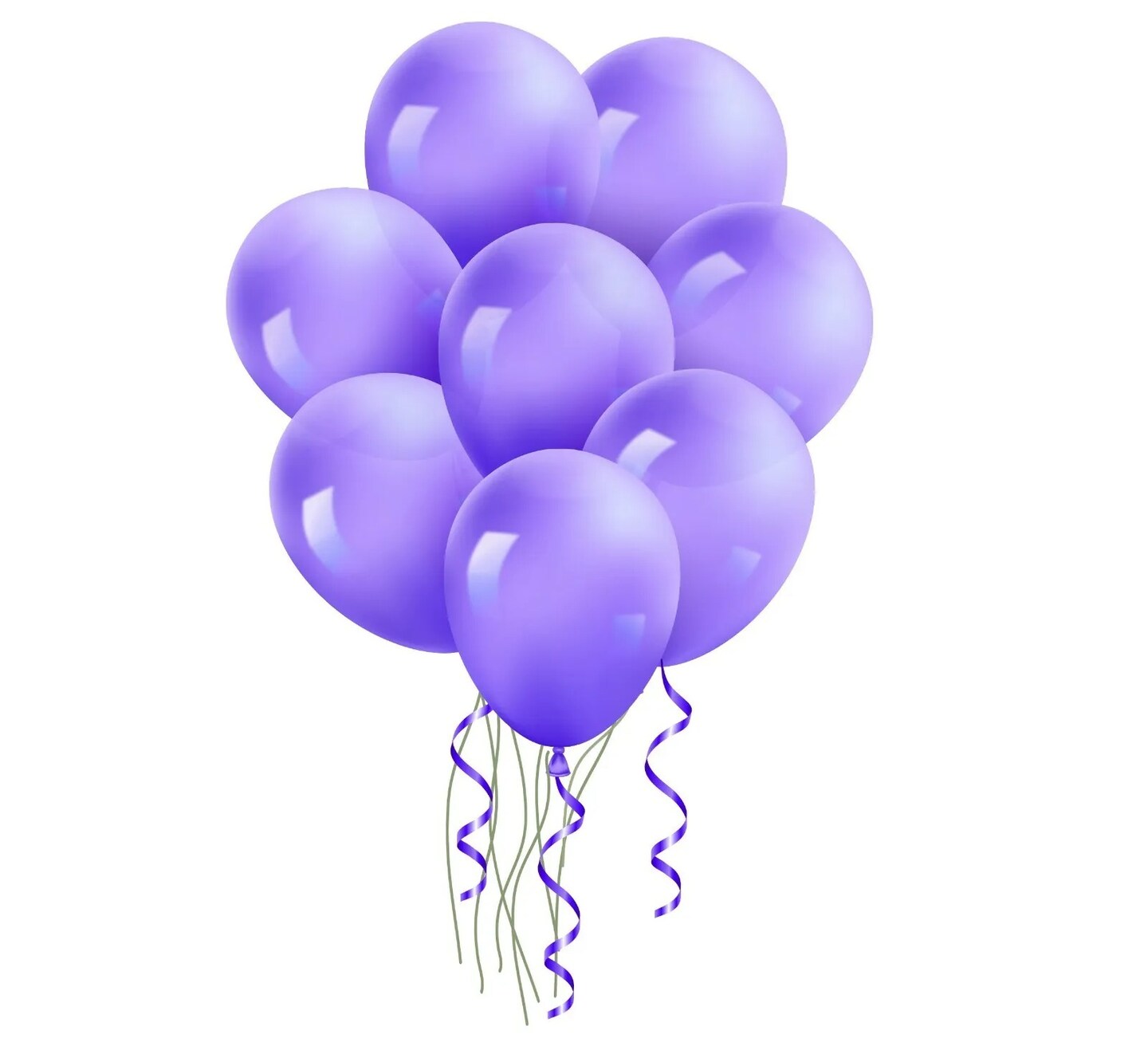 100-Pieces 12-inch Latex Balloons