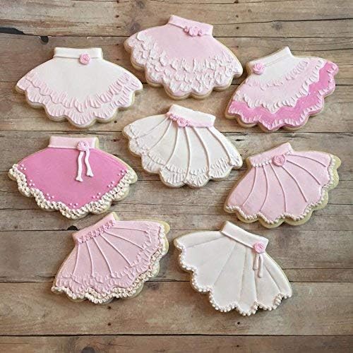 Ann Clark Tropical Seashell Cookie Cutter, 3.25&#x22; Dress Skirt