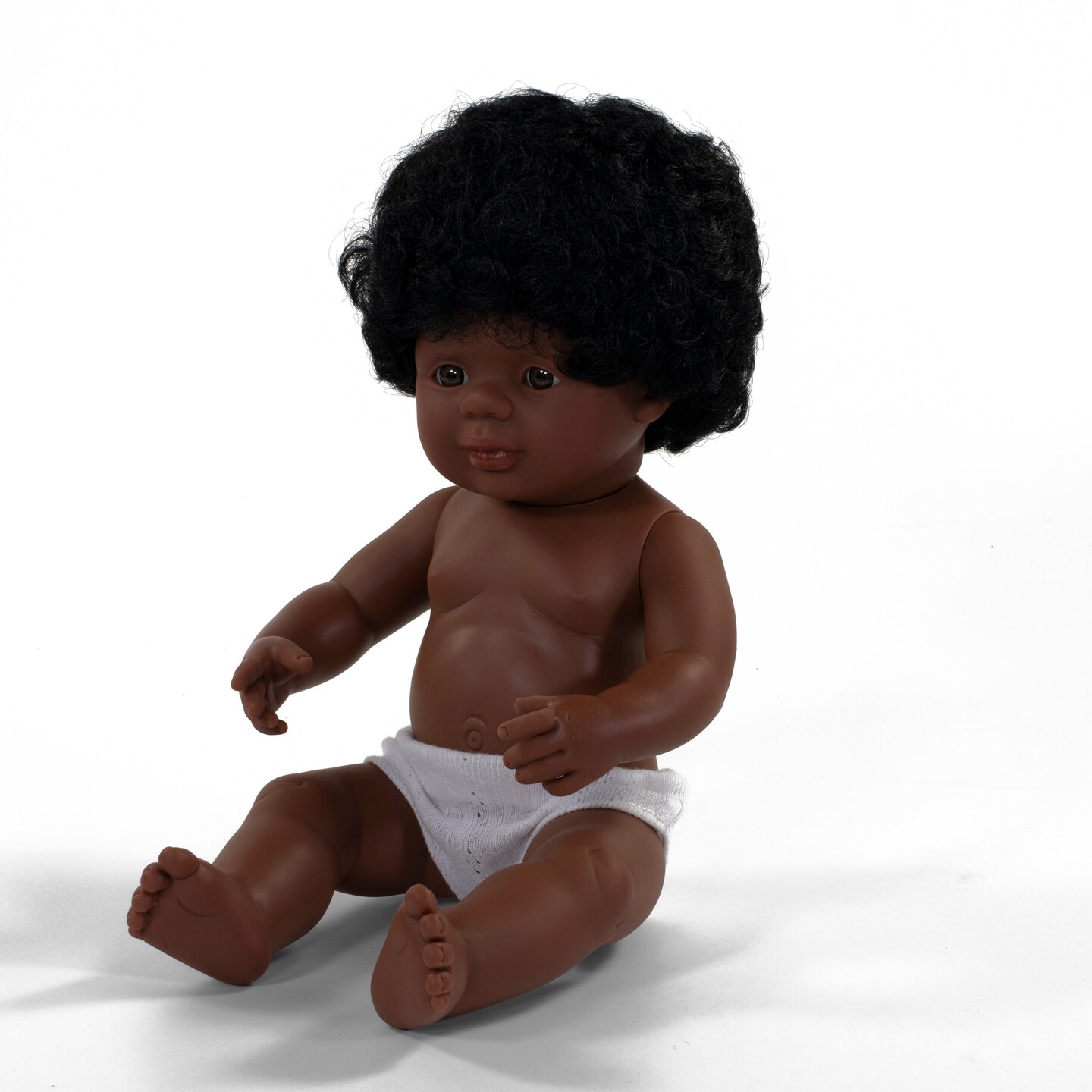 Anatomically Correct 15&#x22; Baby Doll, African-American Girl