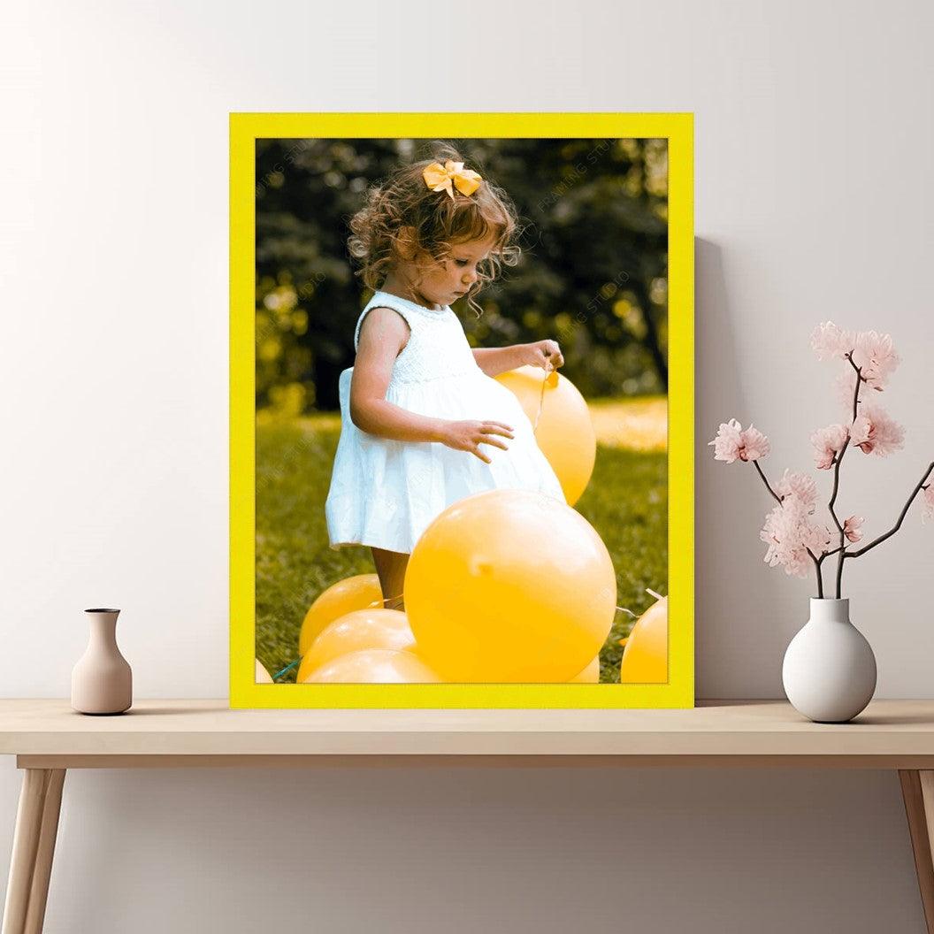 Gallery Wall Modern Yellow Picture Frame