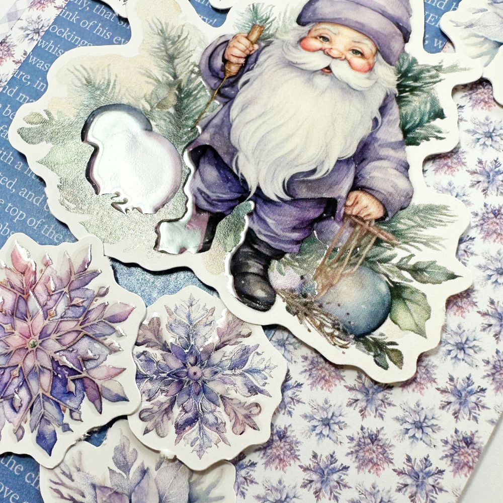 Paper Rose Studio Enchanting Christmas Embossed Die Cuts