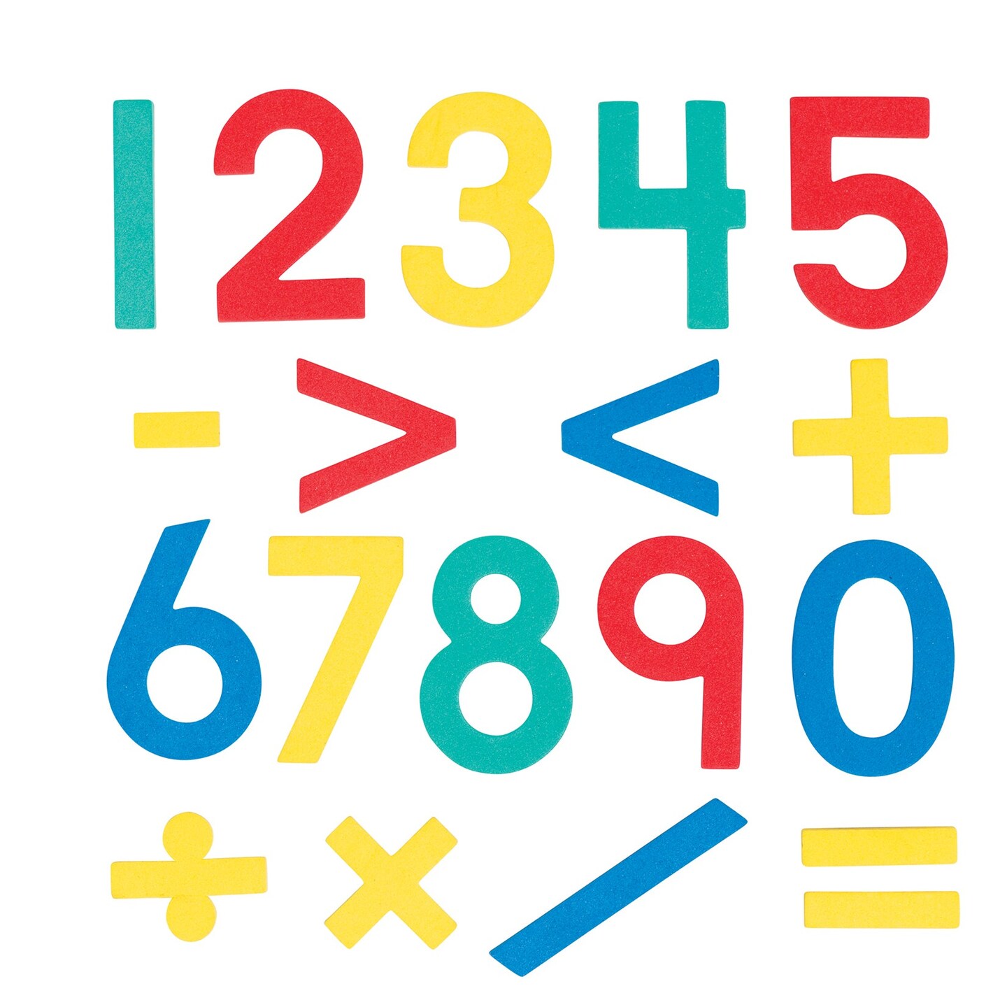 Foam Fun!&#x2122; Number Magnets, 80 Per Pack