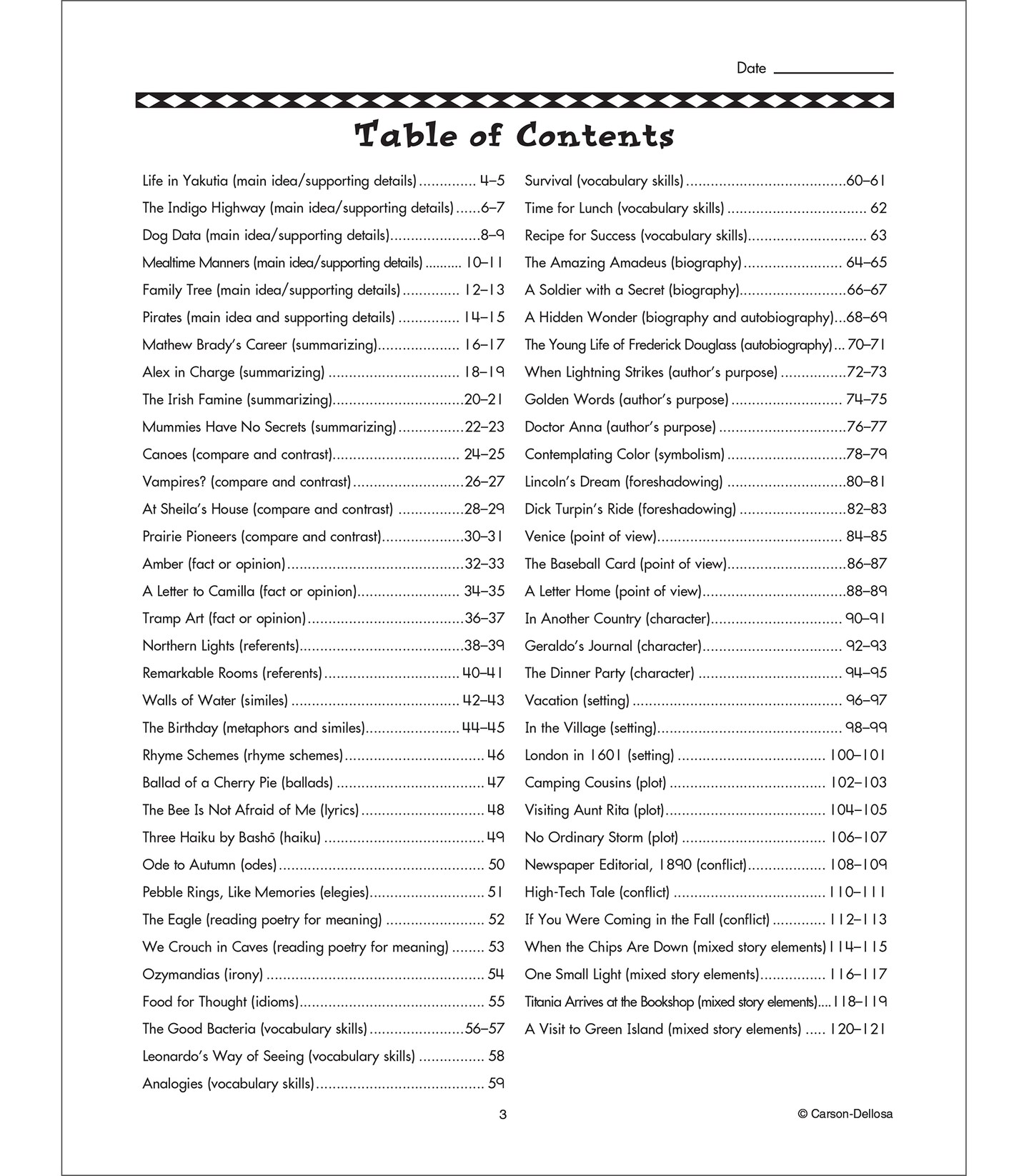 Carson Dellosa The 100+ Series: Grade 7-8 Reading Comprehension Workbook, Vocabulary, Biography,  Fiction &#x26; Nonfiction, 7th Grade &#x26; 8th Grade Reading Comprehension Classroom or Homeschool Curriculum