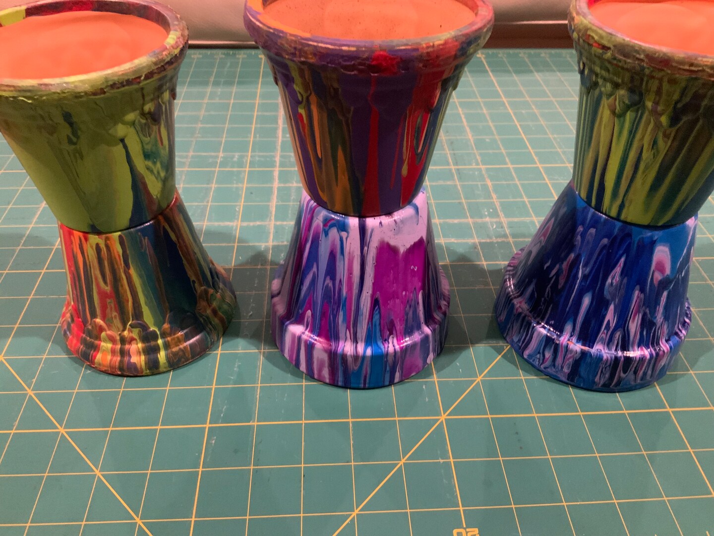 Pour over Flower Pots