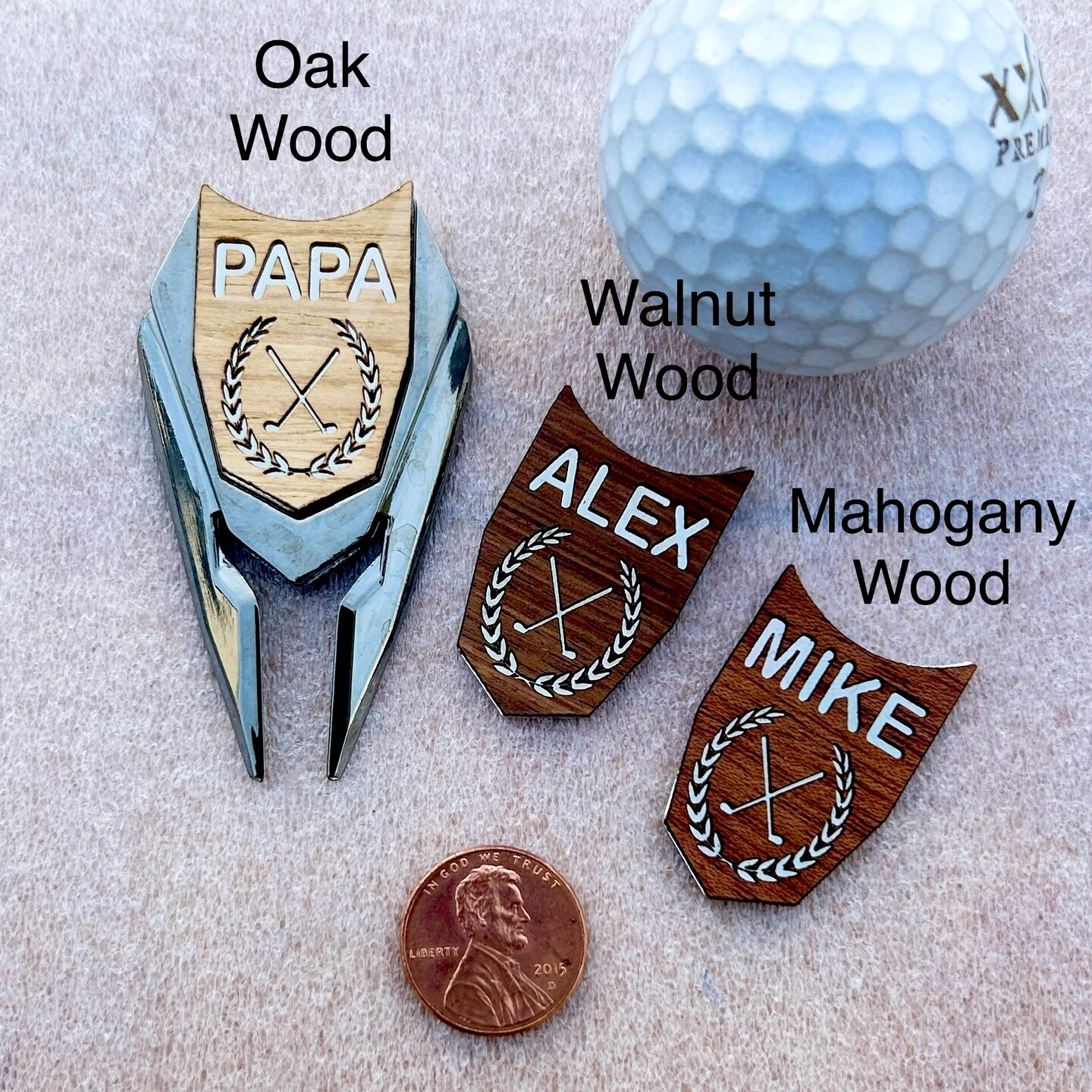 Golf Gifts for Men Personalized Golf Ball Marker Divot Tool ...