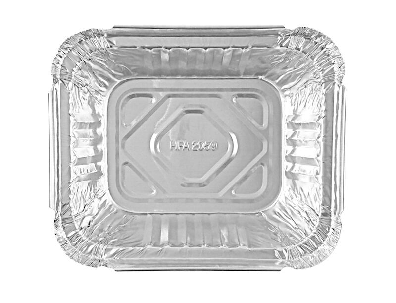 50 PCS 1lb Oblong Aluminum Foil Pan