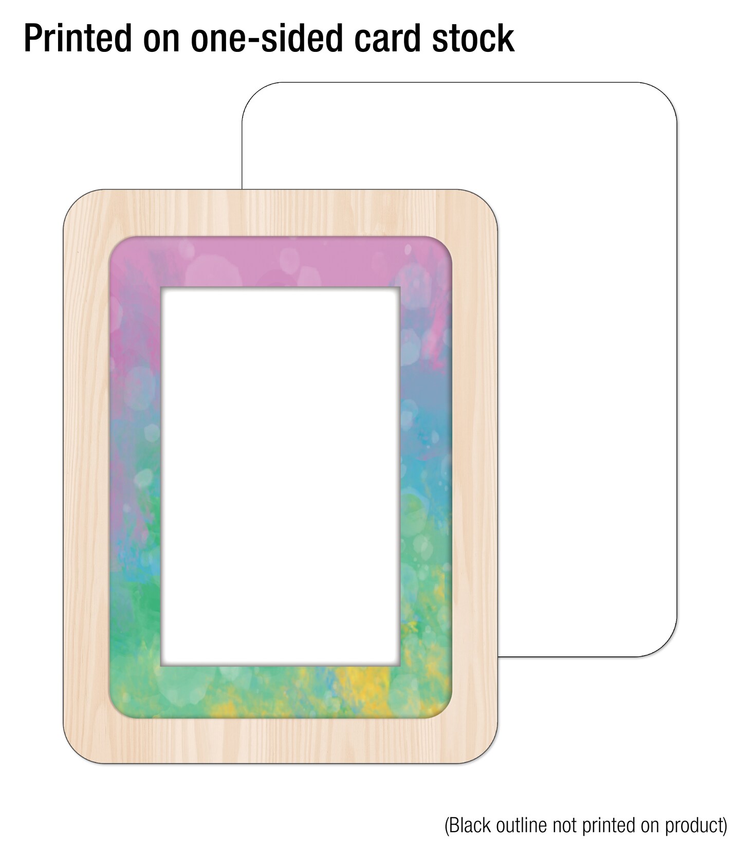 Carson Dellosa Creatively Inspired 36-Piece Boho Frame Cutouts, Colorful Cut Outs for Labels, Bulletin Board Decorations, Name Tags, and Classroom Decor
