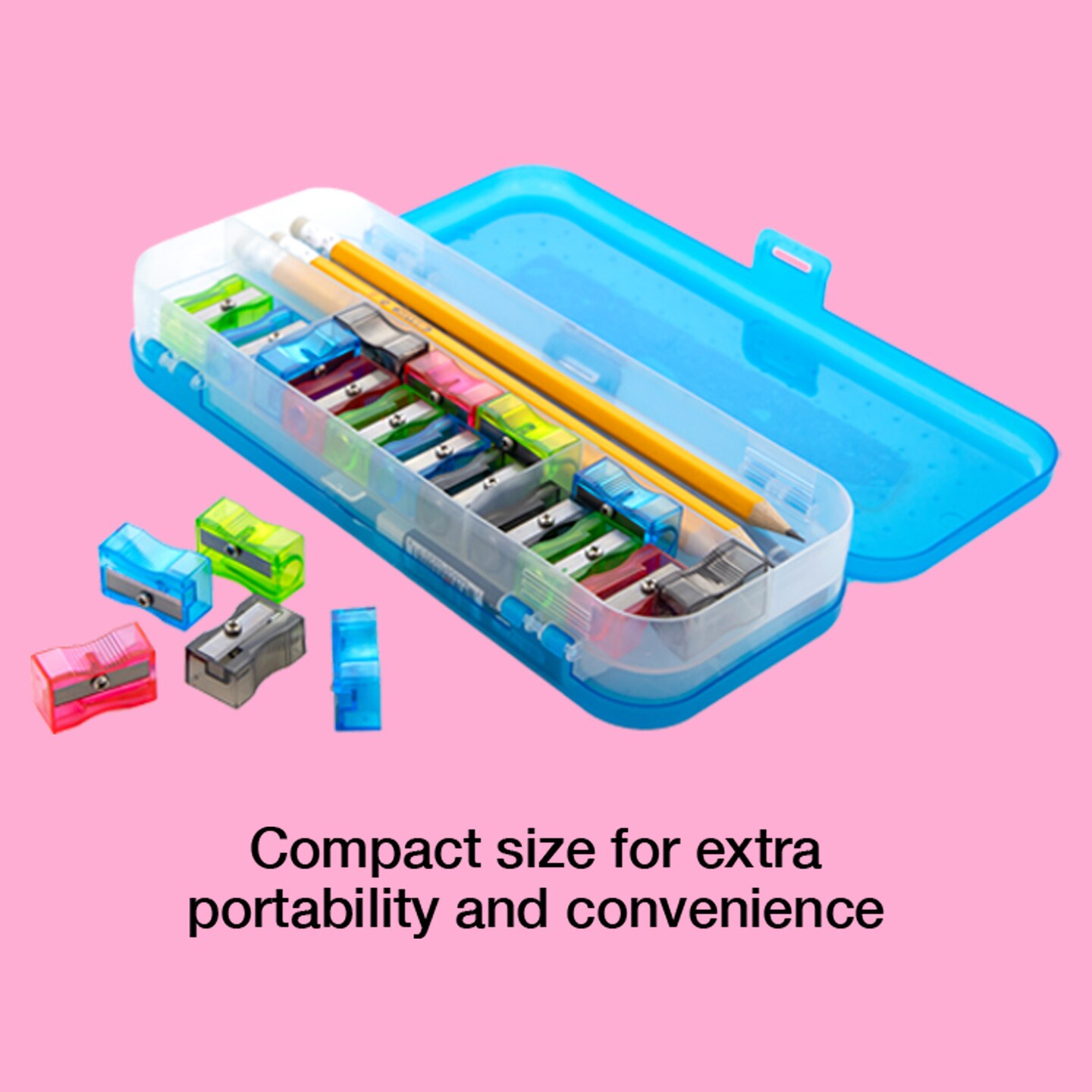 BAZIC Coby Square Pencil Sharpener (24/Box)