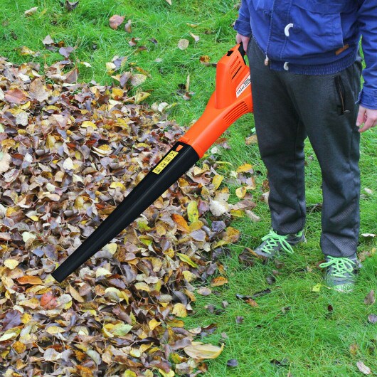 Cordless Leaf Blower Sweeper with 130 MPH Blower Battery &#x26; Charger