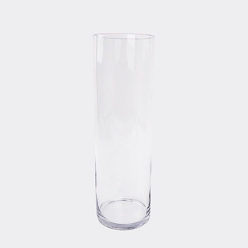 CLEAR Glass Cylinder Centerpieces VASES Wedding Party Pouches