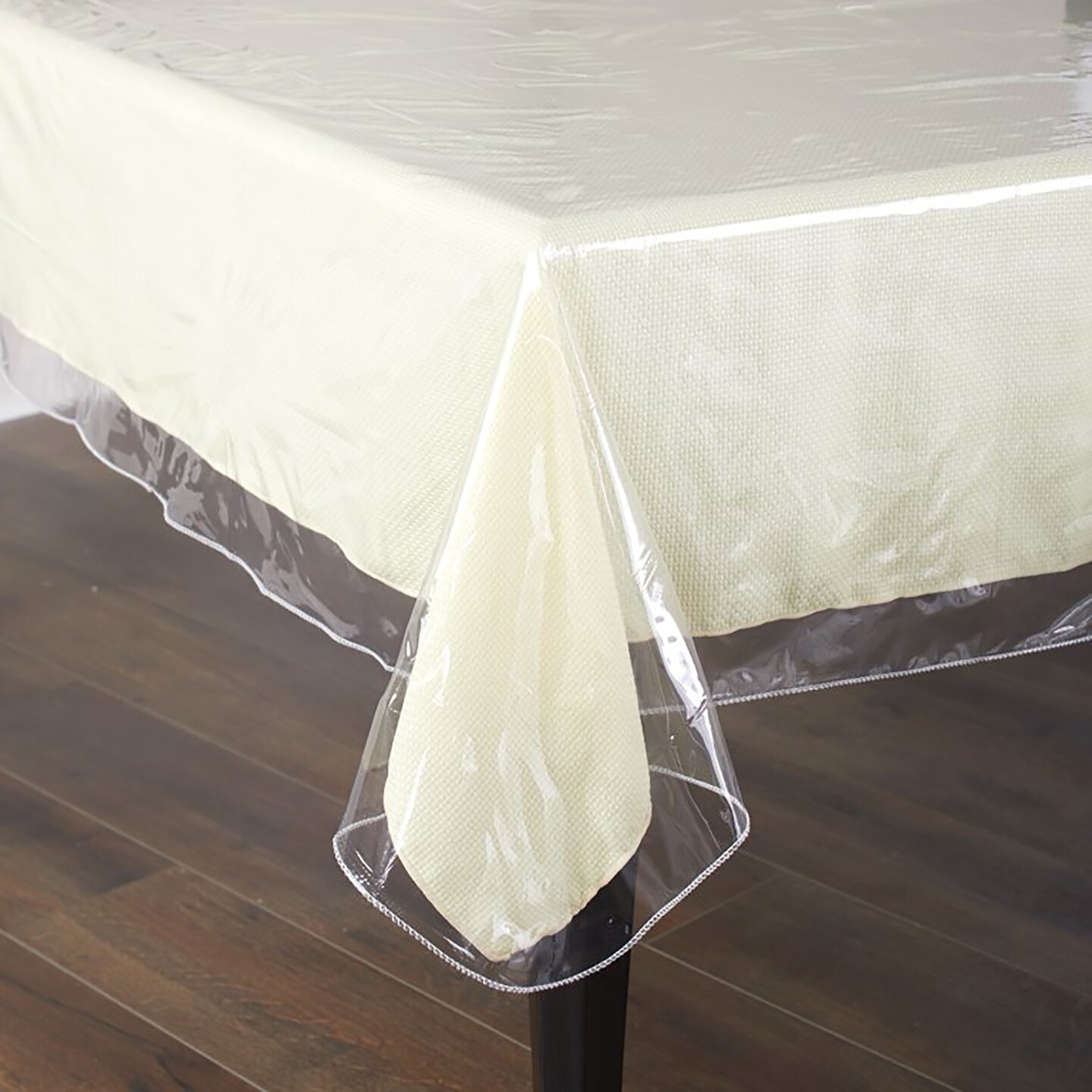 Waterproof Window Clear Vinyl Tablecloth Protector Oblong Heavy Duty 60&#x22;x90&#x22;