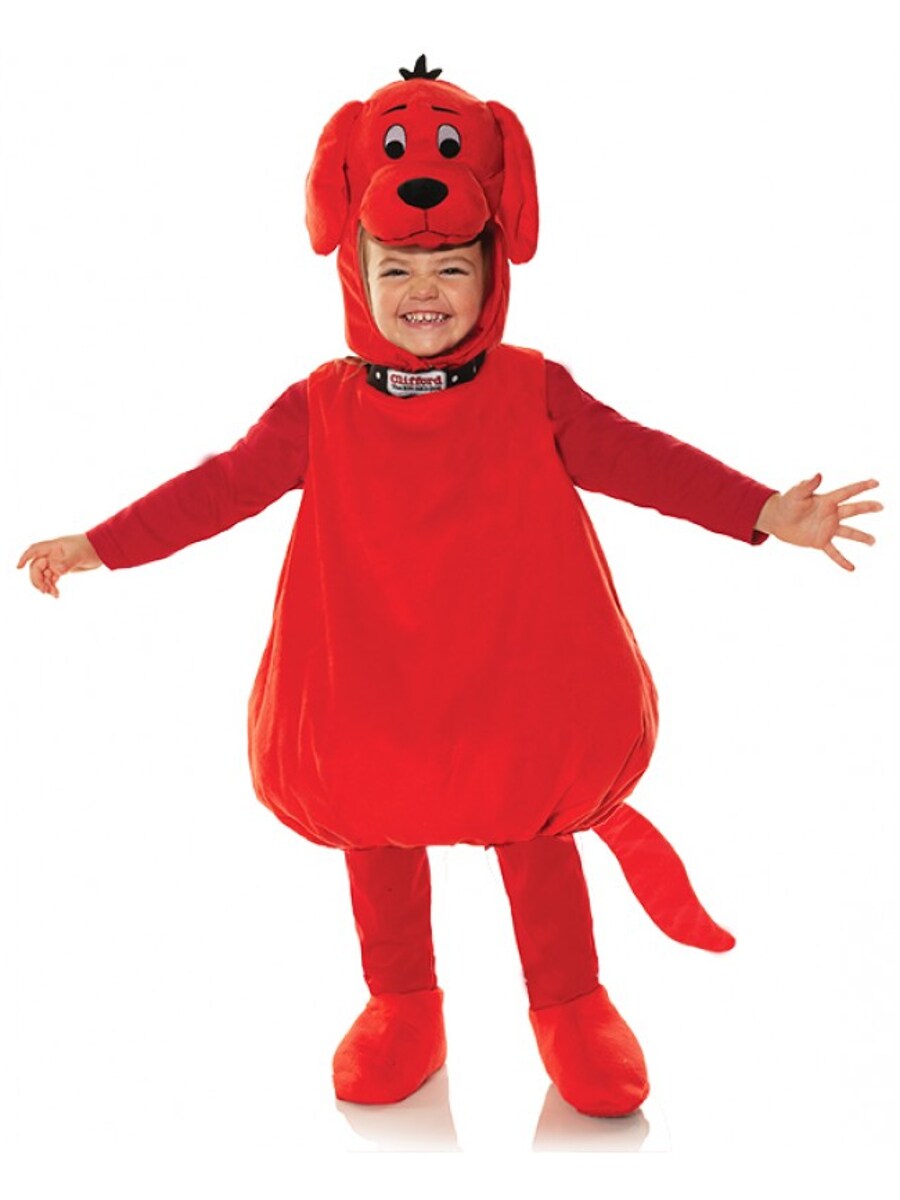 Deluxe Clifford The Big Red Dog Toddler Costume