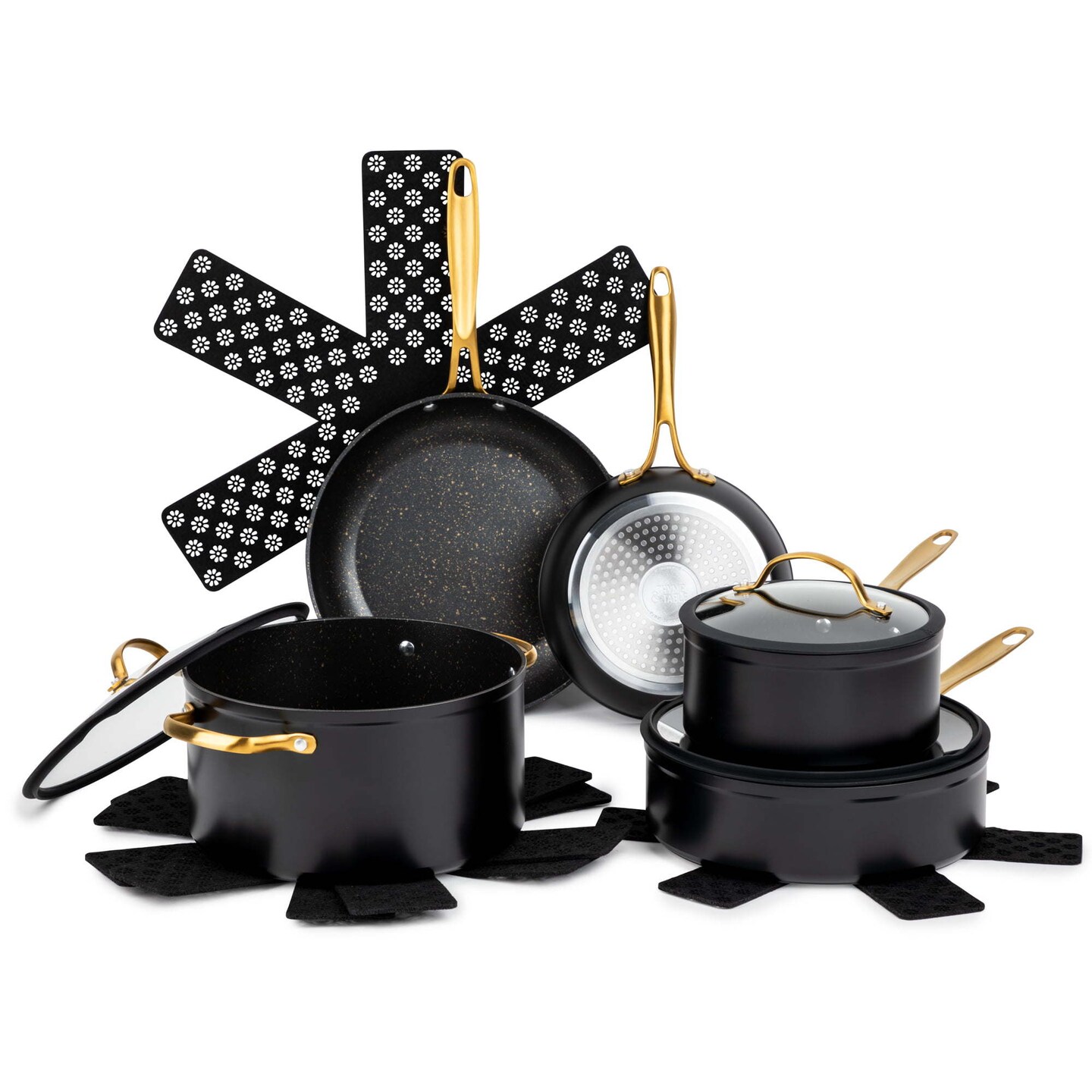 Non Stick Pots and Pans 12-Piece Cookware Set