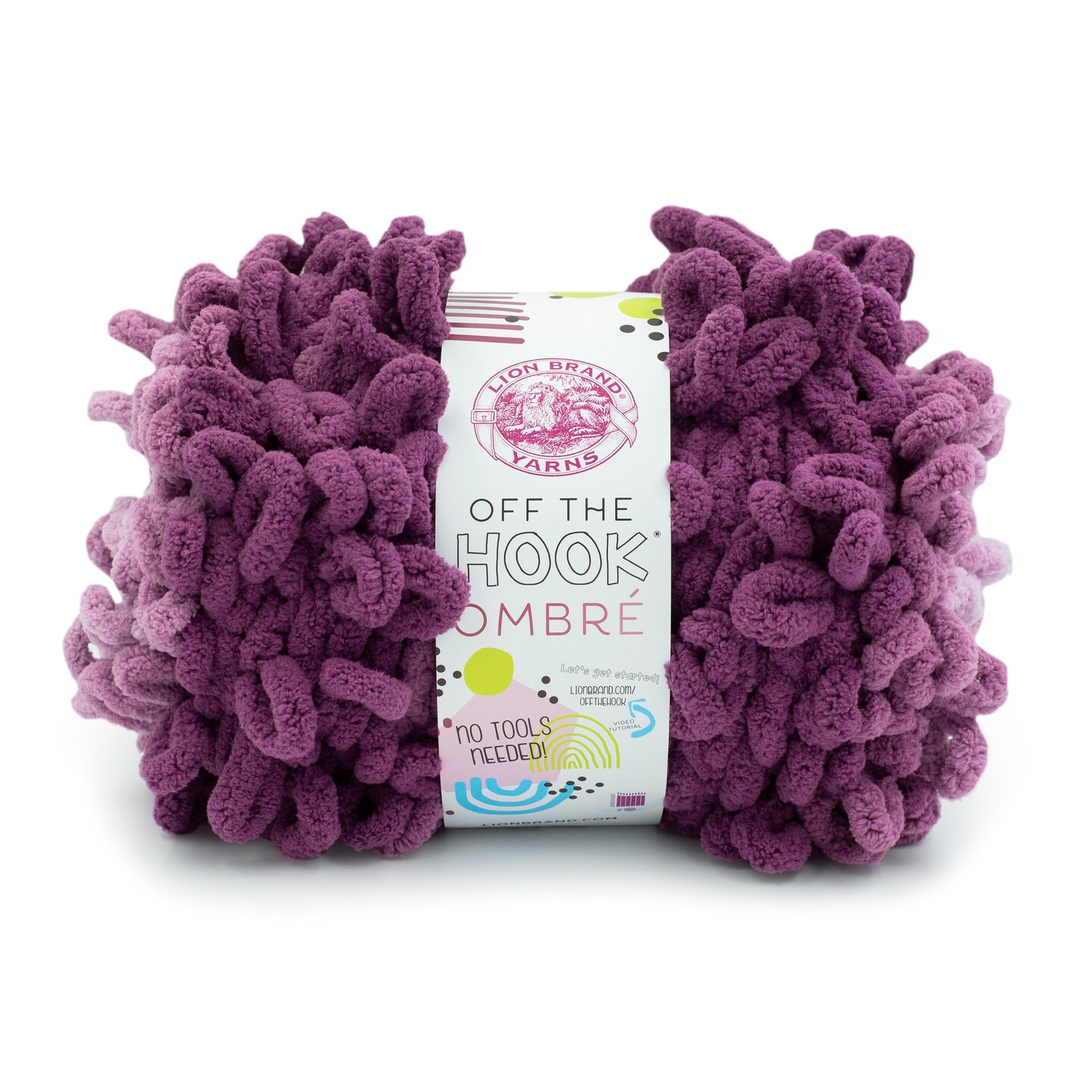 Lion Brand Off The Hook Ombre Yarn Crushed Velvet Michaels lion-brand-off-the-hook-ombre-yarn-crushed-velvet-michaels