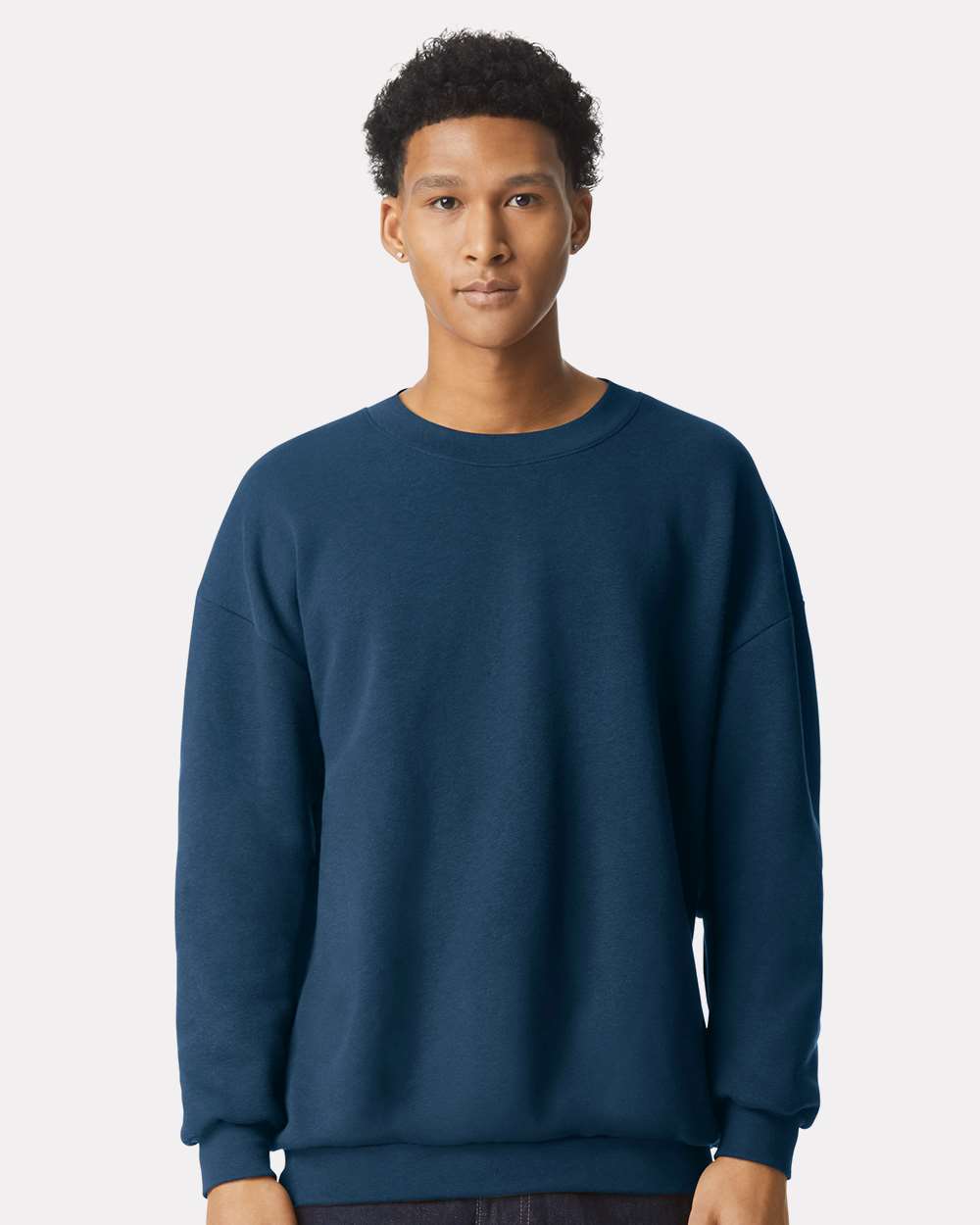 American Apparel&#xAE; ReFlex Fleece Crewneck Long Sleeve Sweatshirt