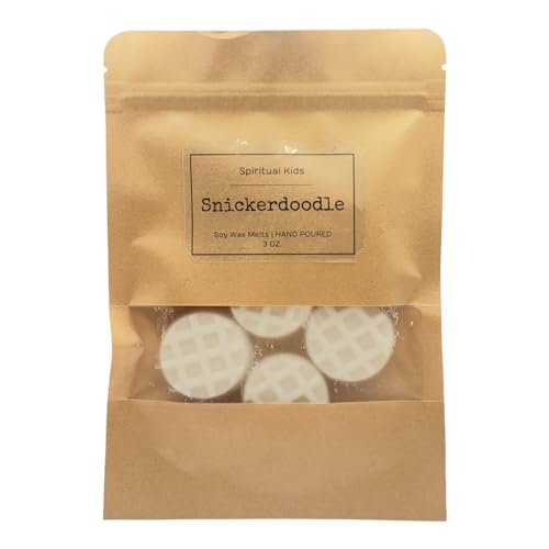 Snickerdoodle Wax Melts Waffles 3oz HIGHLY SCENTED | Christmas Wax Melts | Food Scented Melts | Birthday Gift | Waffle Shaped Melts
