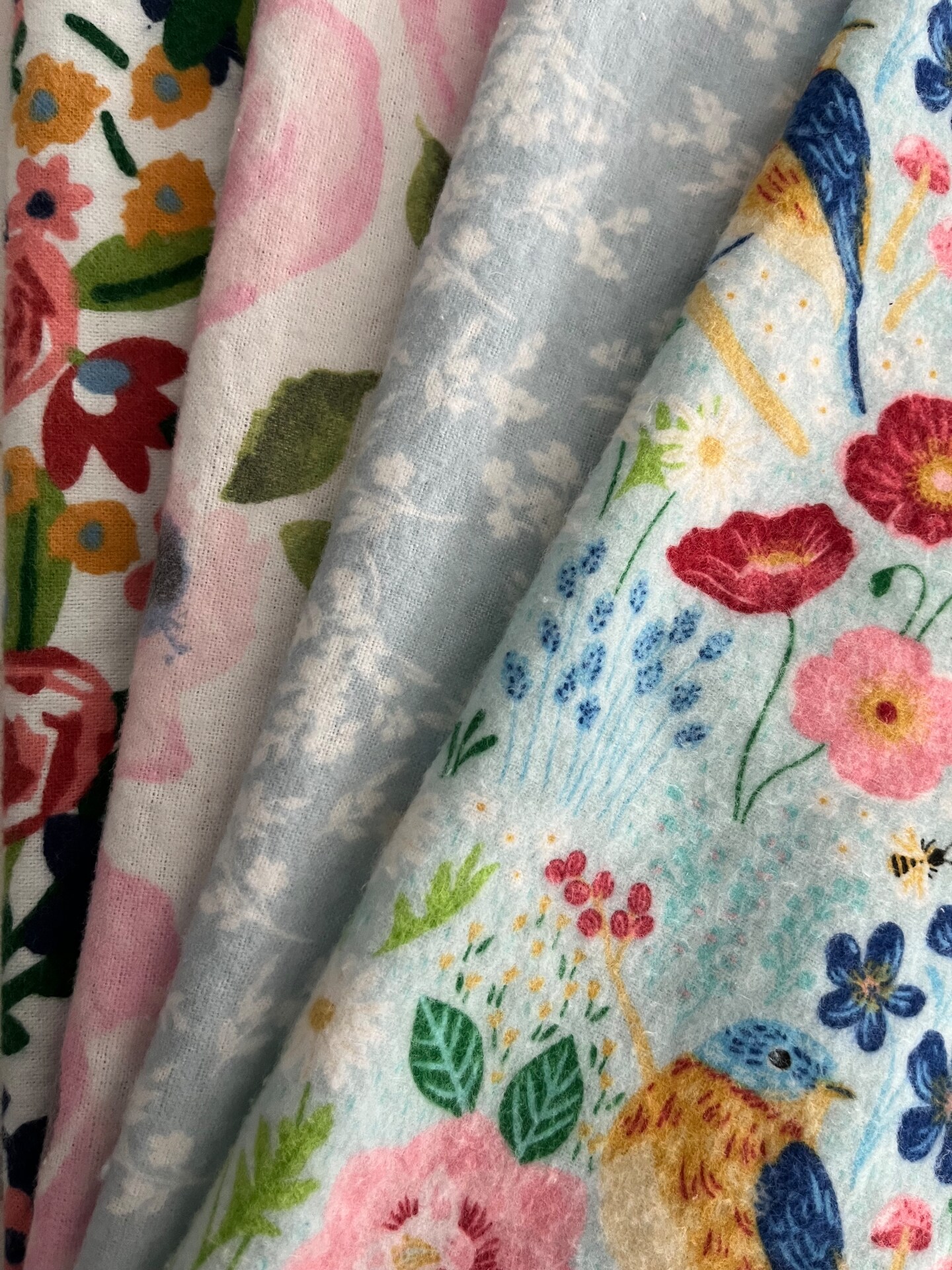 Reusable Paper Towels-Blue Spring Bouquet or Green Spring Bouquet 255647349897035777