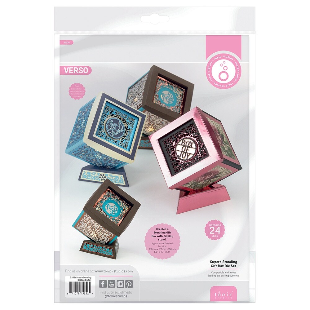 Tonic Studios Gift Box Die Set-Superb Standing