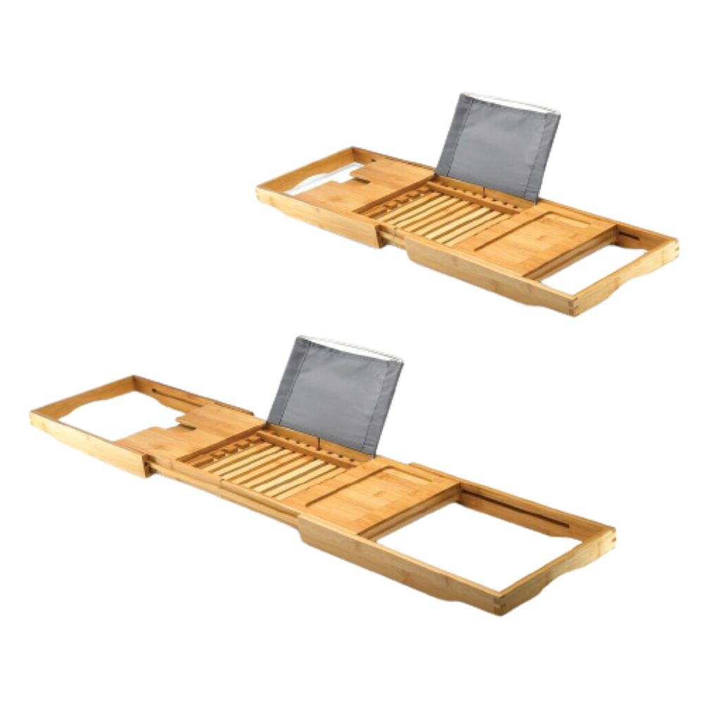 Kitcheniva Foldable Waterproof Bathtub Tray Caddy