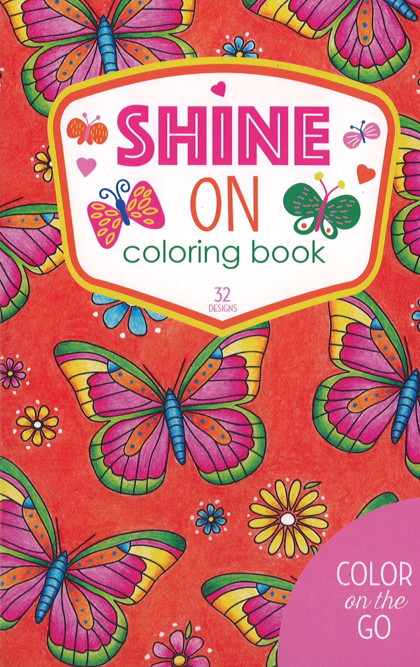 Leisure Arts Color Go Shine On Coloring Book