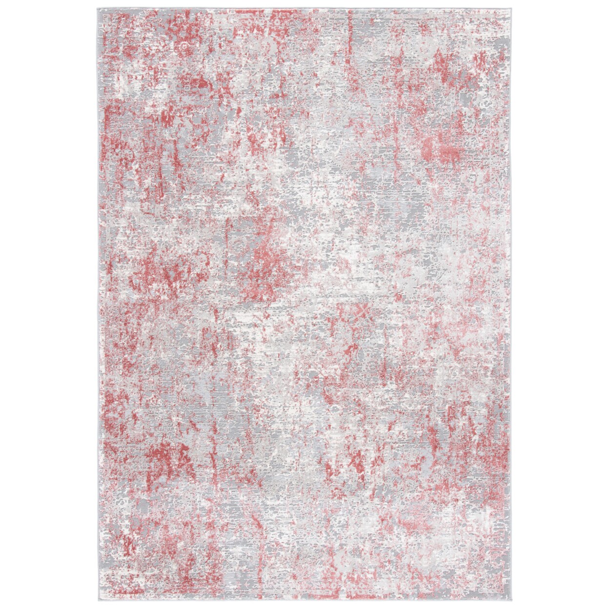 Safavieh   Meadow Collection MDW583H Grey / Pink Rug