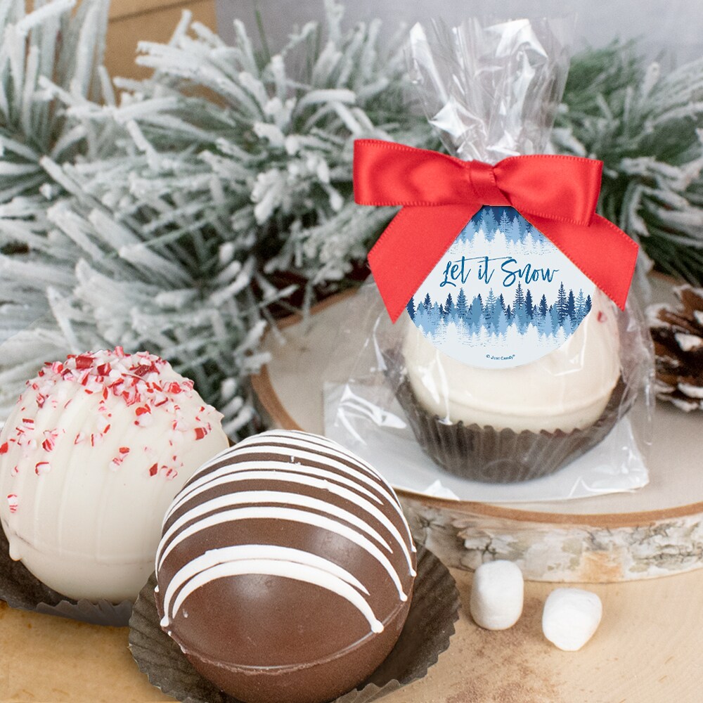 Christmas Hot Chocolate Bombs Party Favor Gift - Let It Snow