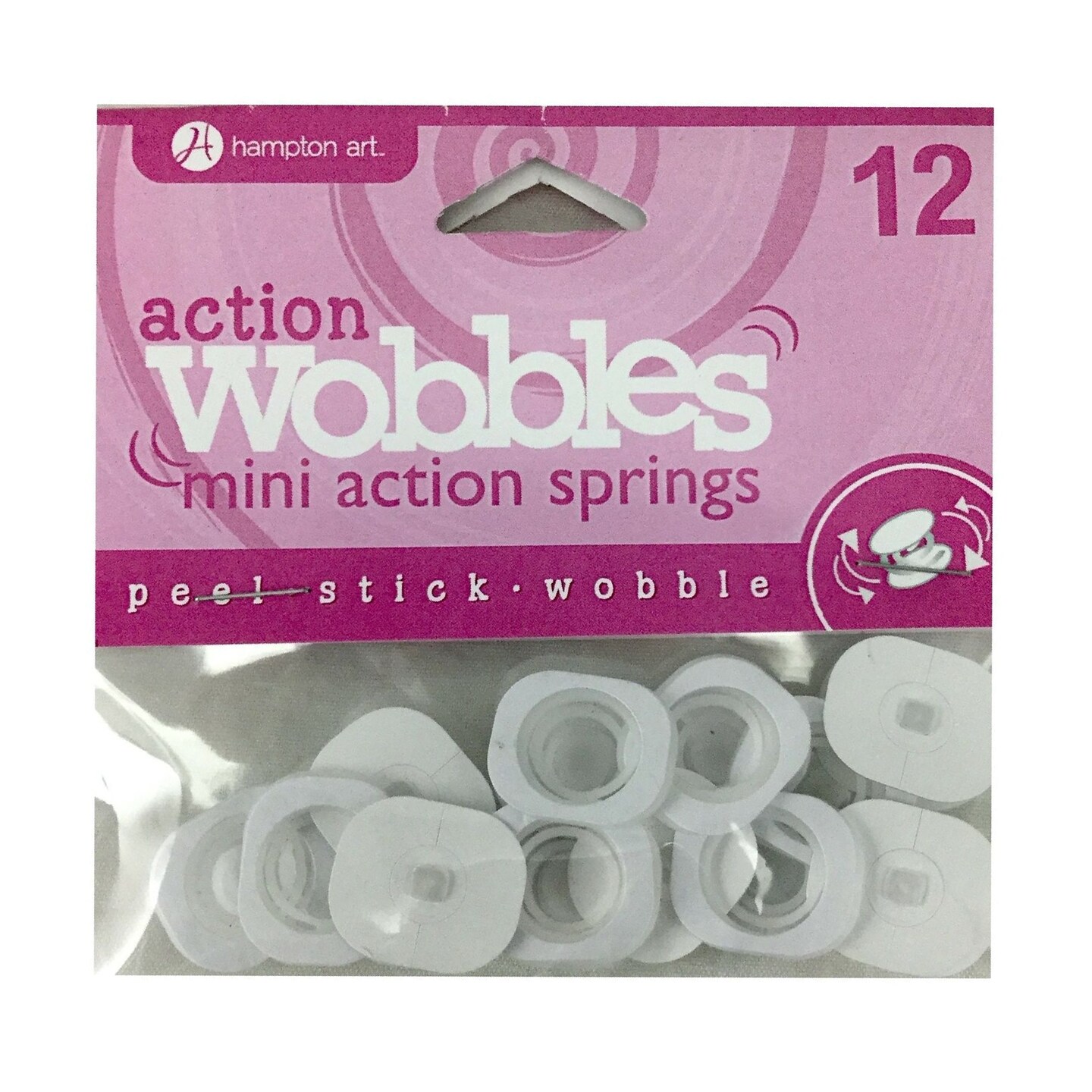 Hampton Art Action Wobbles Mini 12 pieces, Action Wobbler, Wobble Kit ...