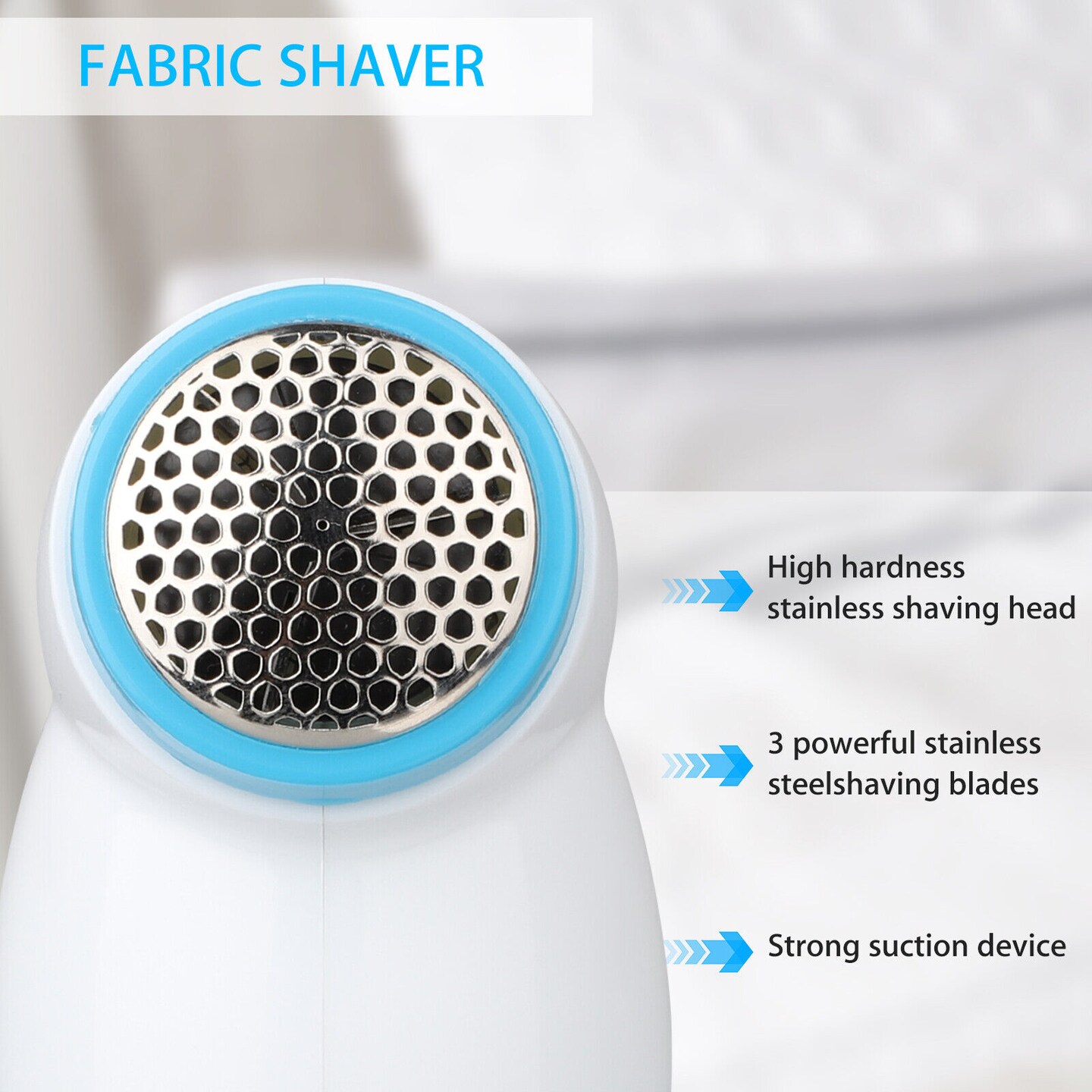 Kitcheniva Battery Operated Fabric Shaver Lint Remover