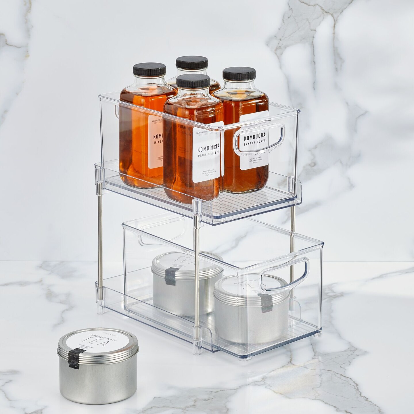 Nate Home by Nate Berkus 2-Tier Sliding Drawer Organizer