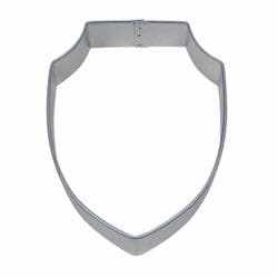 4&#x201D; Plaque Shield Metal Cookie Cutter