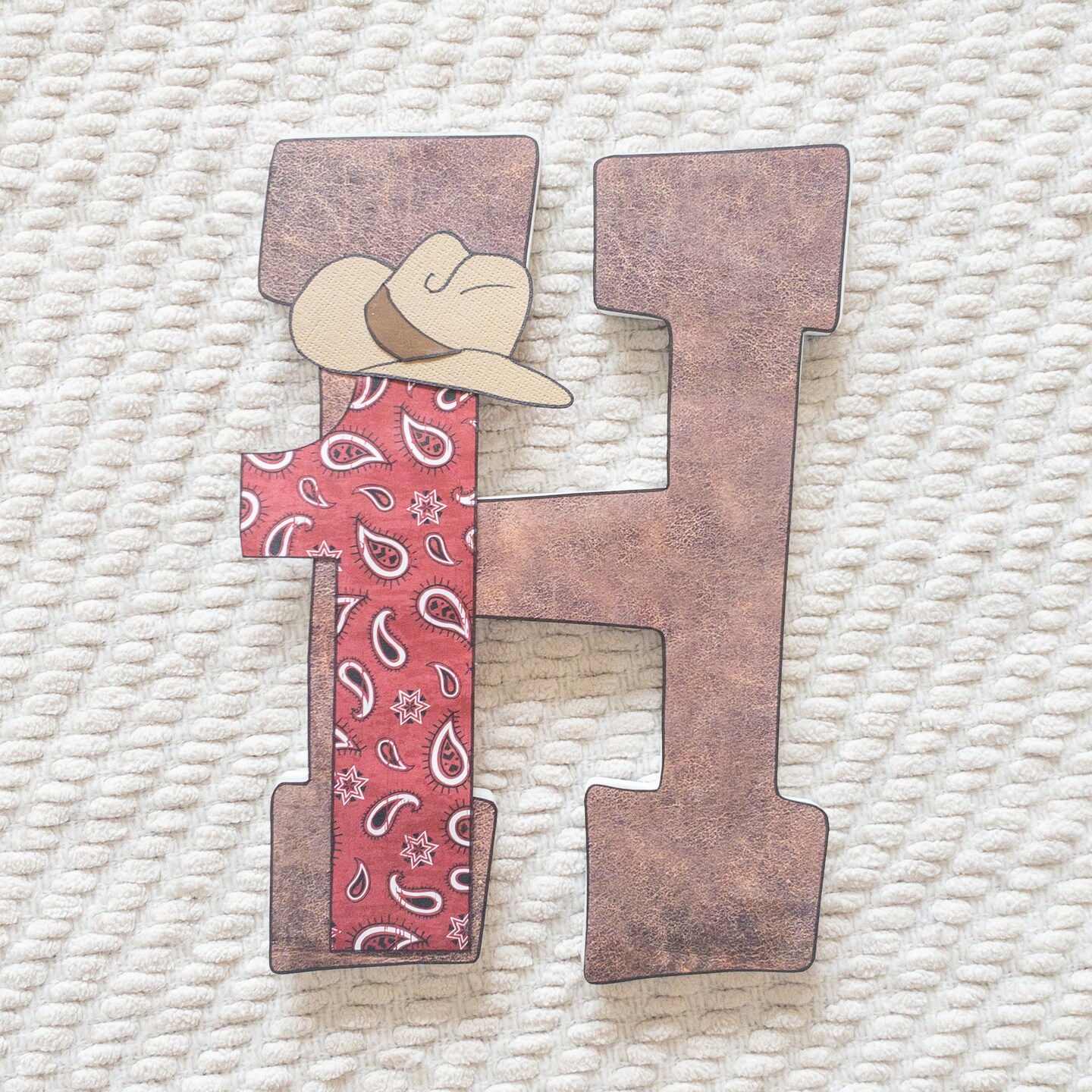 Cowboy, Cowgirl, Rodeo Custom Wood Letters | MakerPlace by Michaels